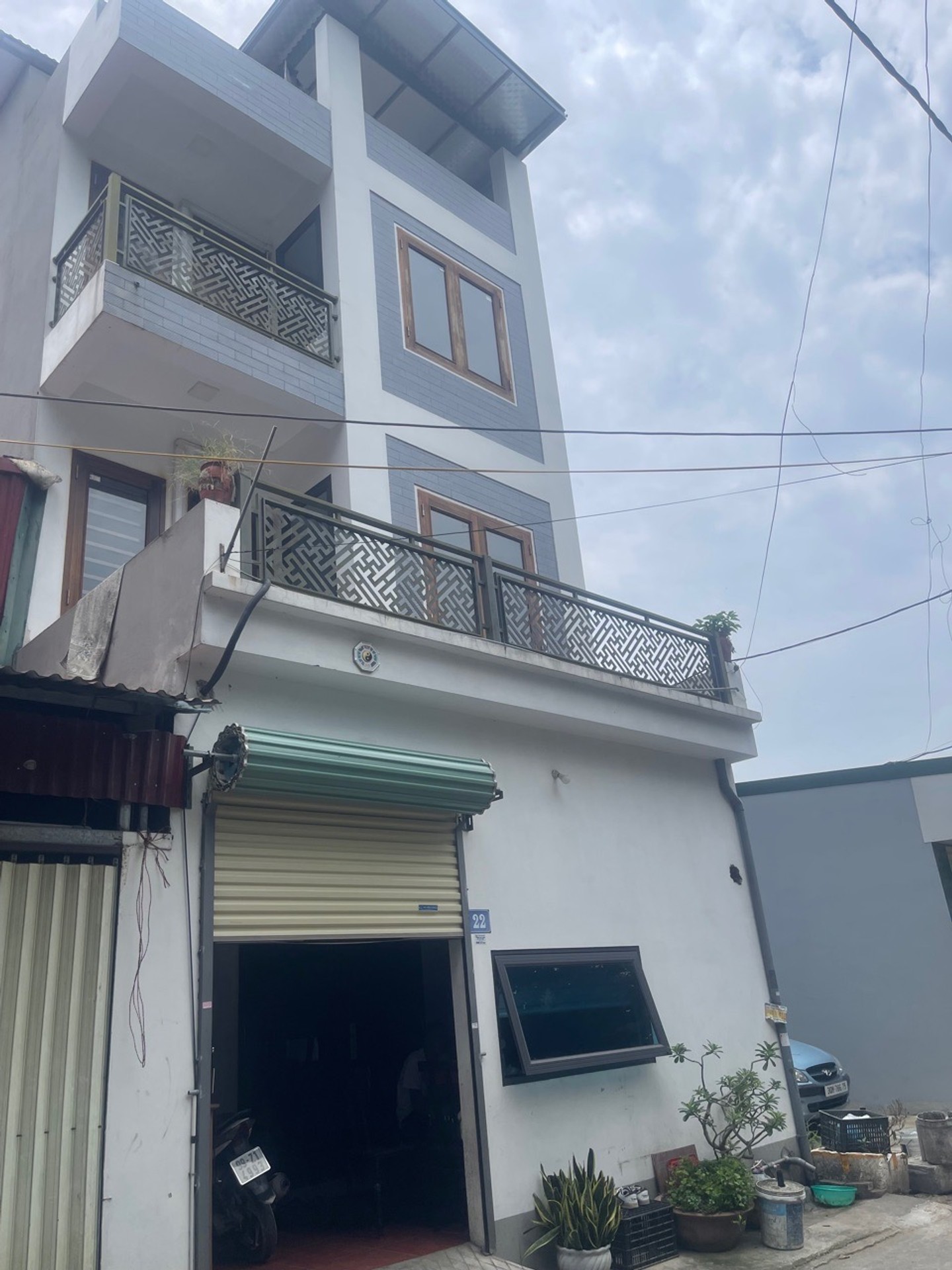 Nhà 4 tầng view chợ Chi Đông, ô tô đỗ cửa - Kinh doanh siêu đỉnh