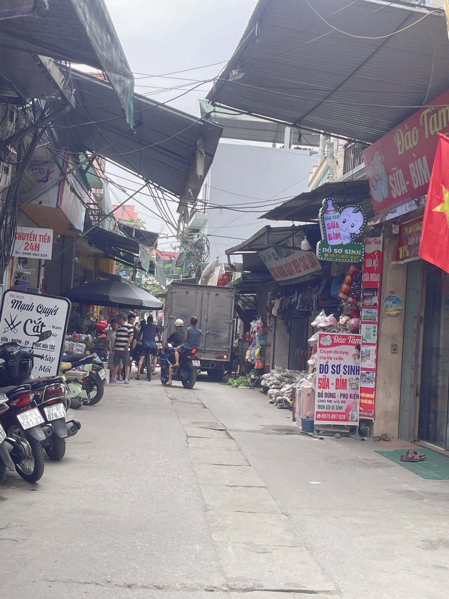 Bán đất mặt tiền rộng tại xã Tam Á, Thuận Thành, Bắc Ninh, lô góc ô tô đỗ cửa