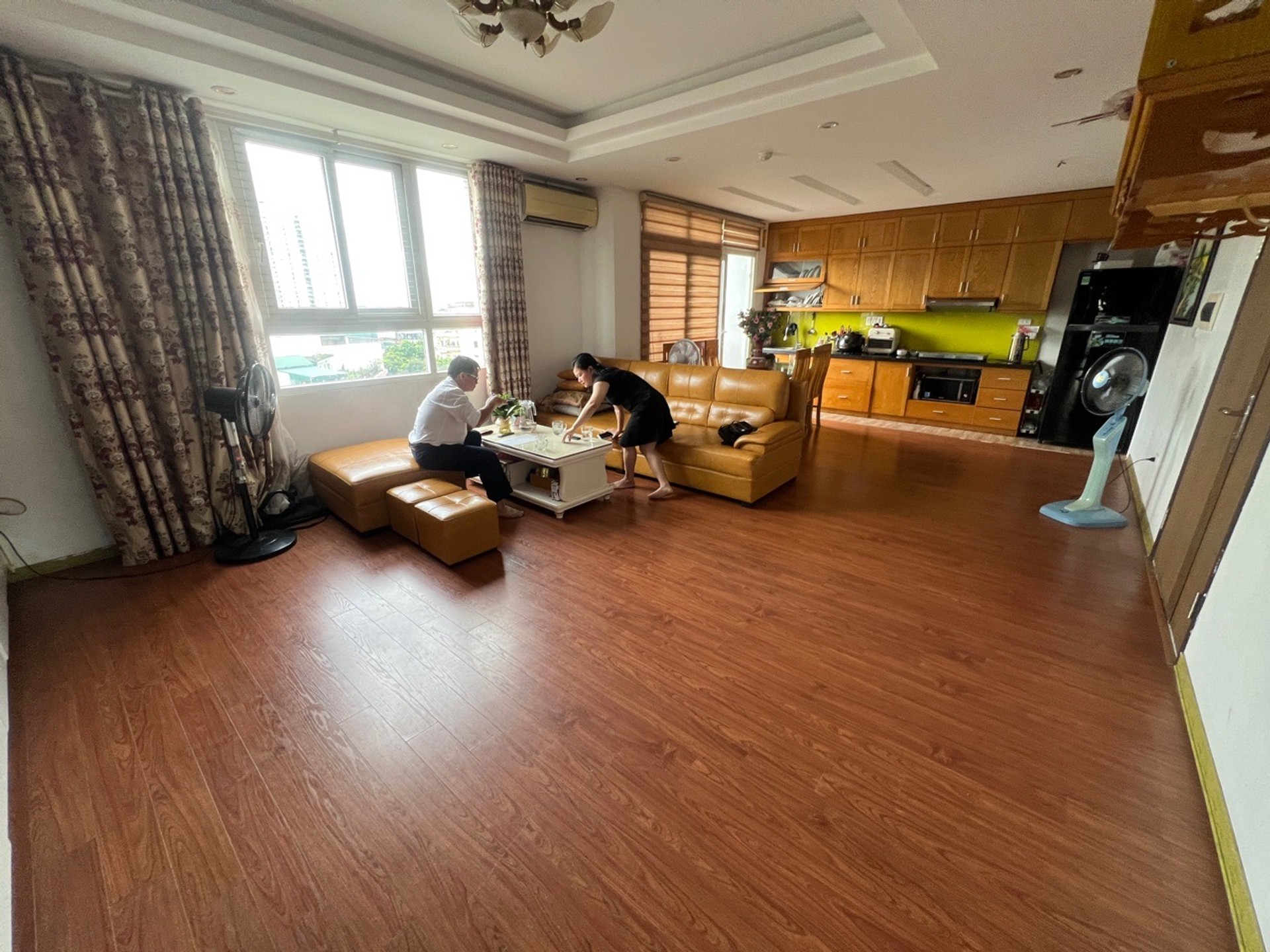 Căn hộ lô góc sang trọng 3PN view chill tại Cầu Diễn