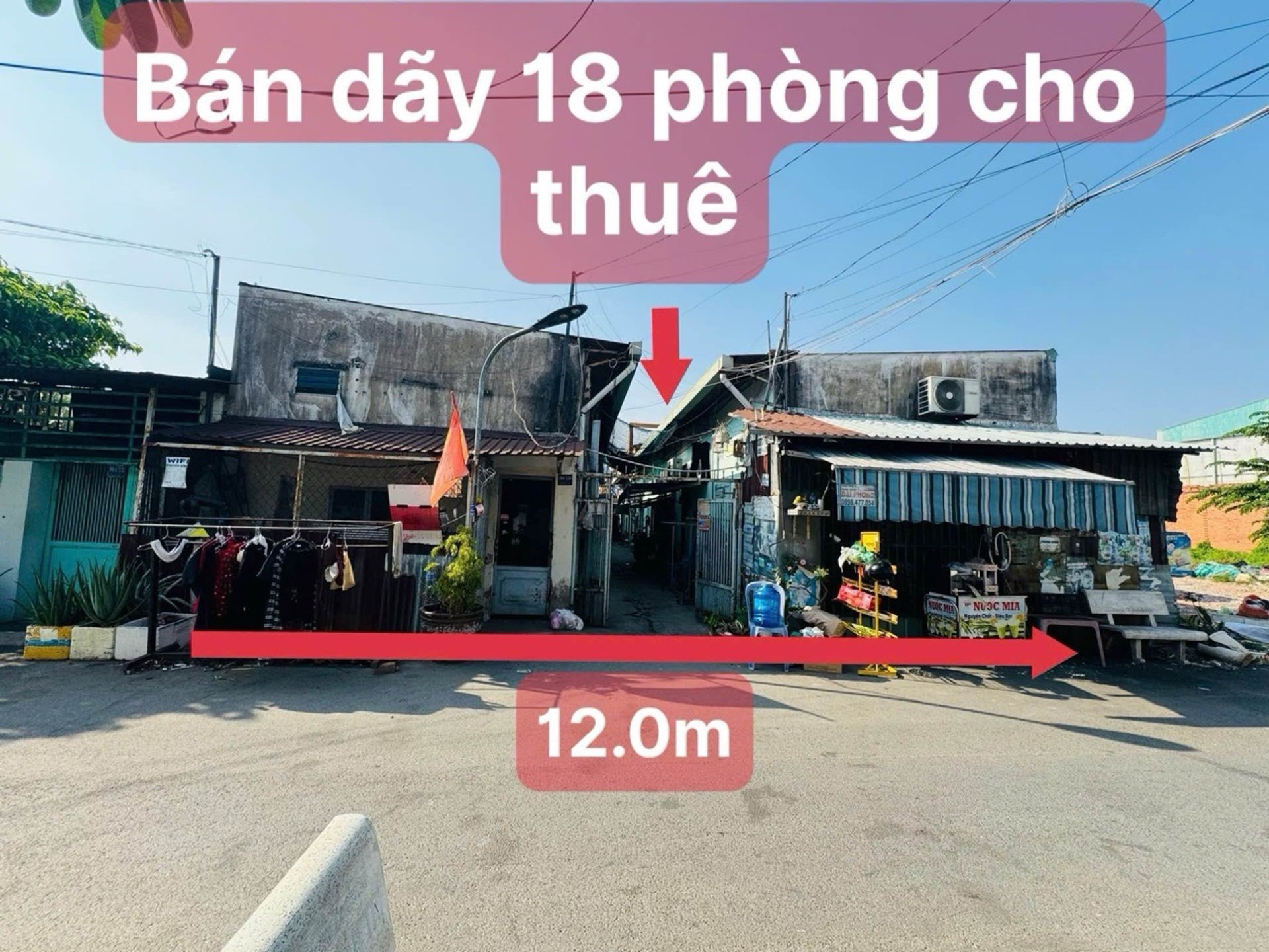 Bán dãy nhà trọ 18 phòng tại phường Hiệp Bình, Thủ Đức, diện tích 352m2