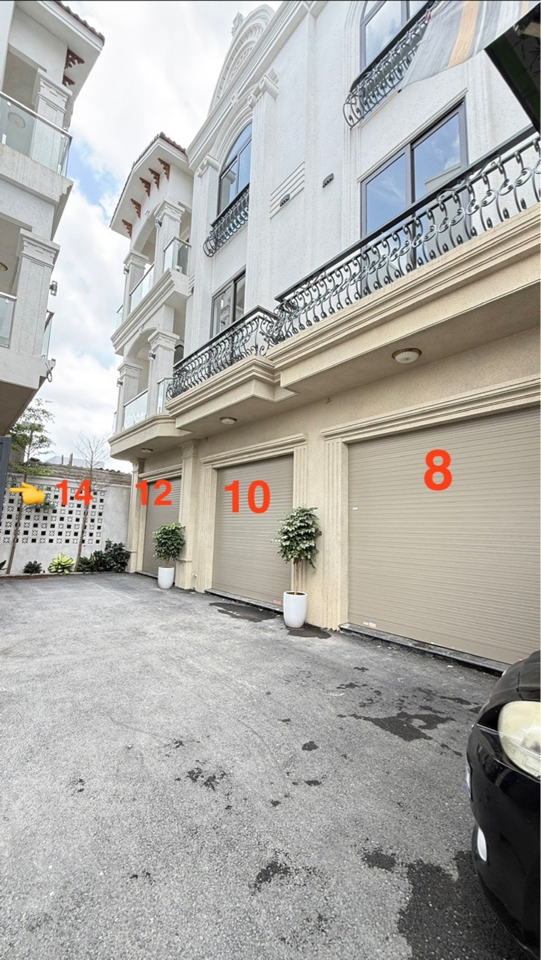 Nhà riêng thiết kế hiện đại tại khu vực yên tĩnh của thành phố