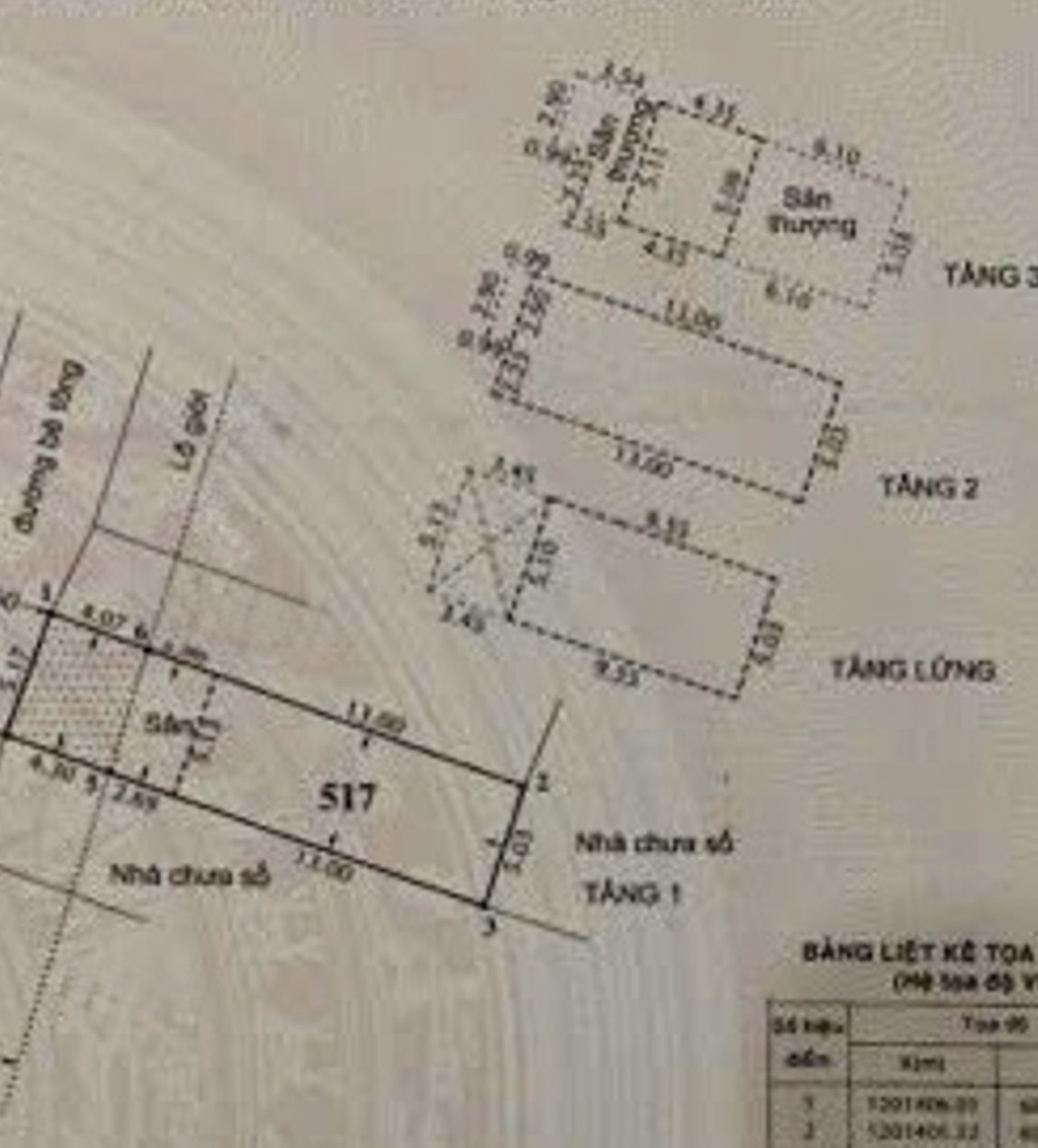 Nhà hẻm xe hơi thông _ ngang 5.2  20 _ 4 tầng