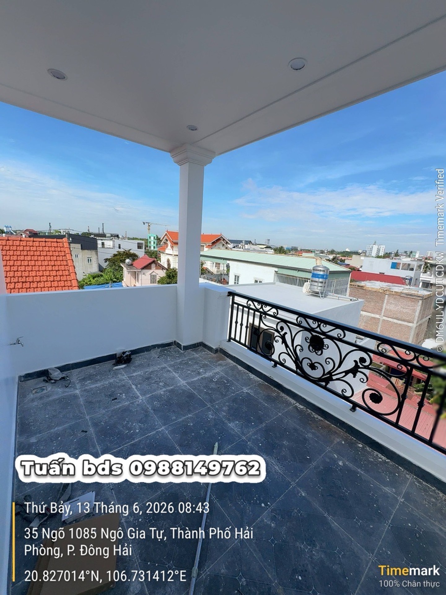 Nhà 4 tầng mới xây, thiết kế hiện đại tại Hải An