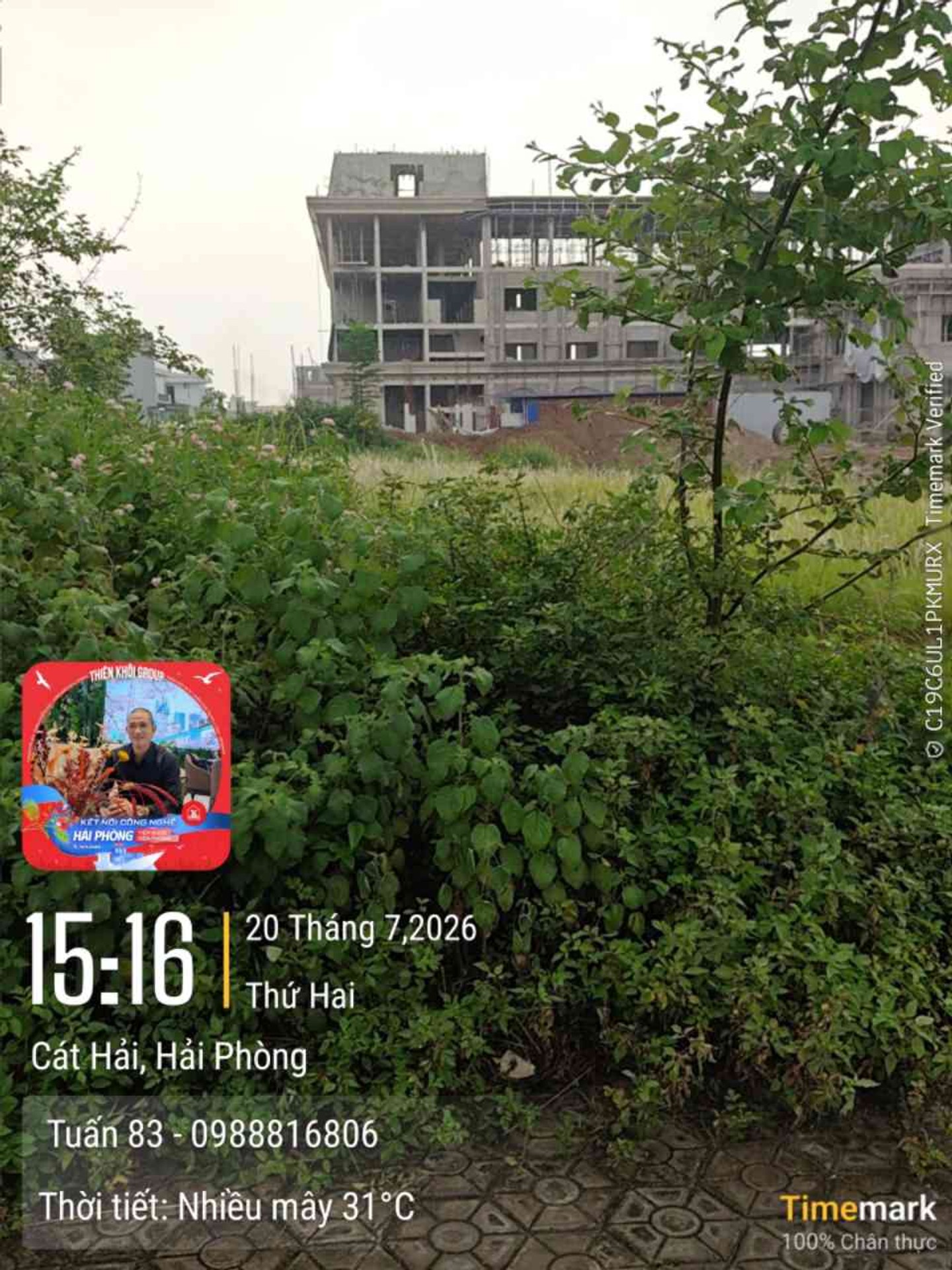 Lô Đất Hiếm Tại Khu Đô Thị Văn Phong, Đặc Khu Kinh Tế Cát Hải
