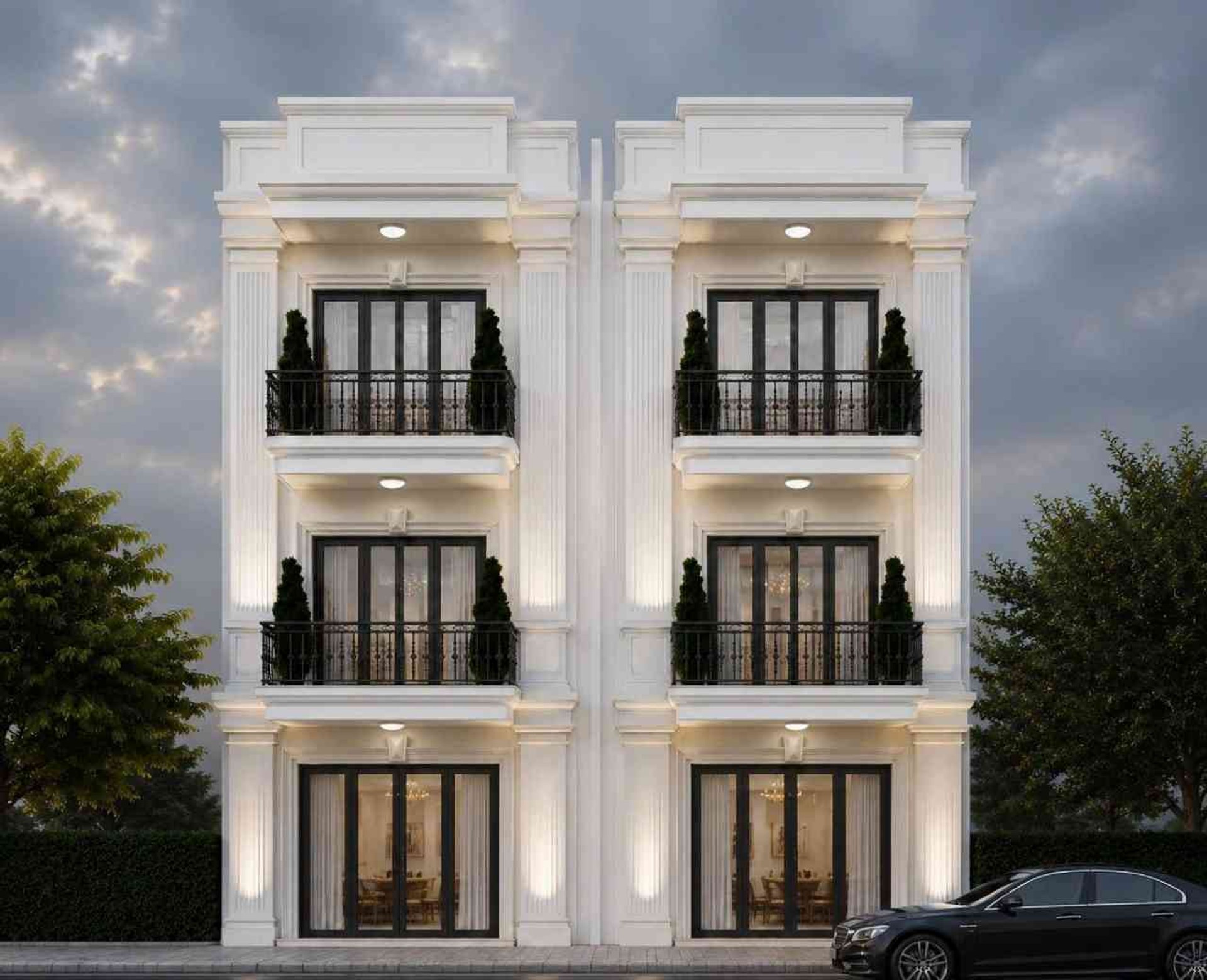 Biệt thự 3 tầng thiết kế đẹp, vị trí đắc địa Thủy Nguyên