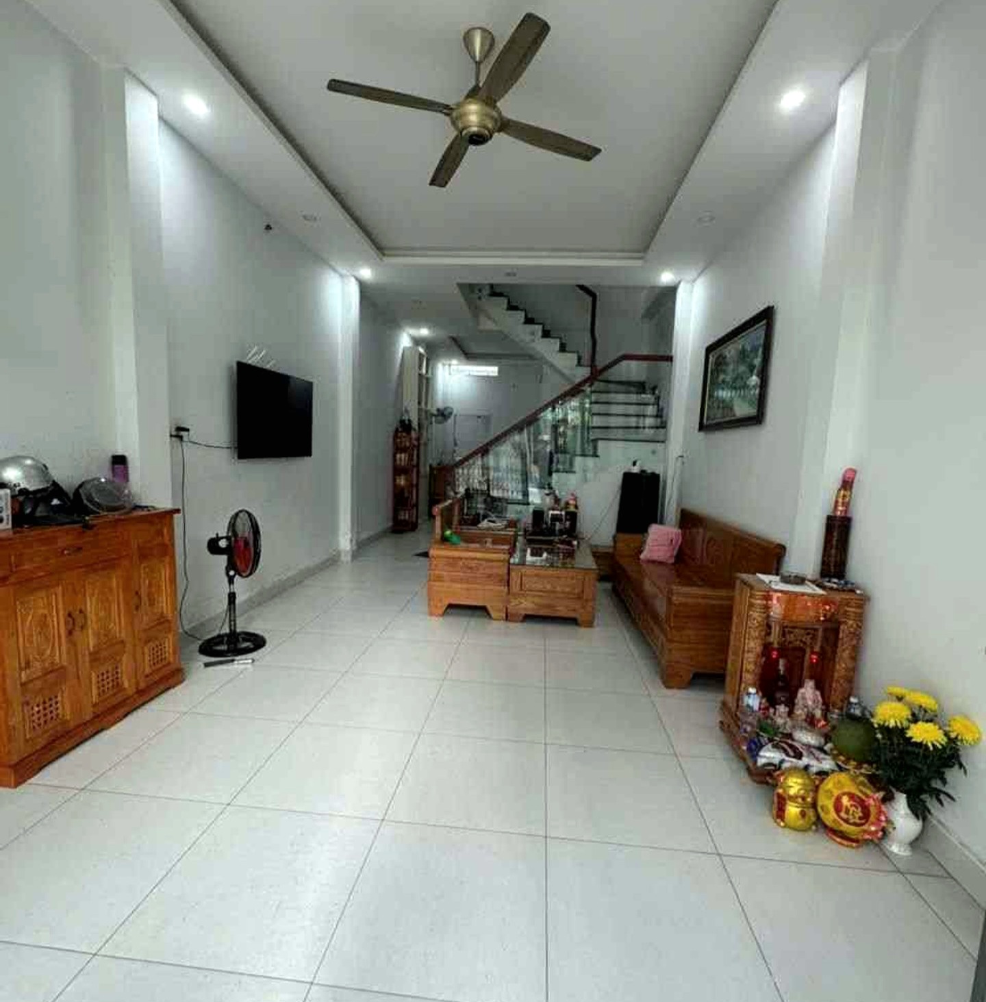Bán nhà mặt phố - KDC Lý Chiêu Hoàng - An Lạc - DT: 56m²