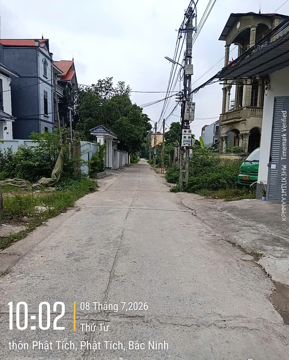 BÁN ĐẤT TẶNG NHÀ C4 ĐẸP – PHẬT TÍCH, BẮC NINH .