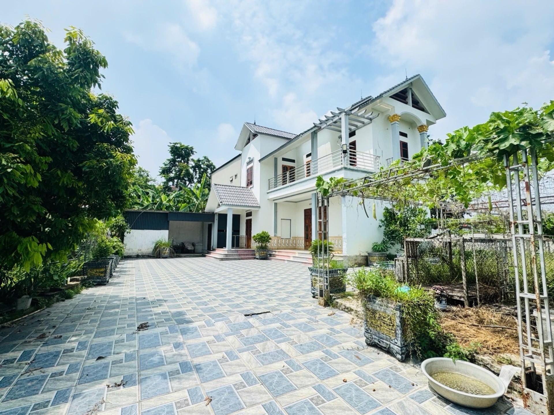 Nhà vườn siêu rộng, view cánh đồng thanh bình