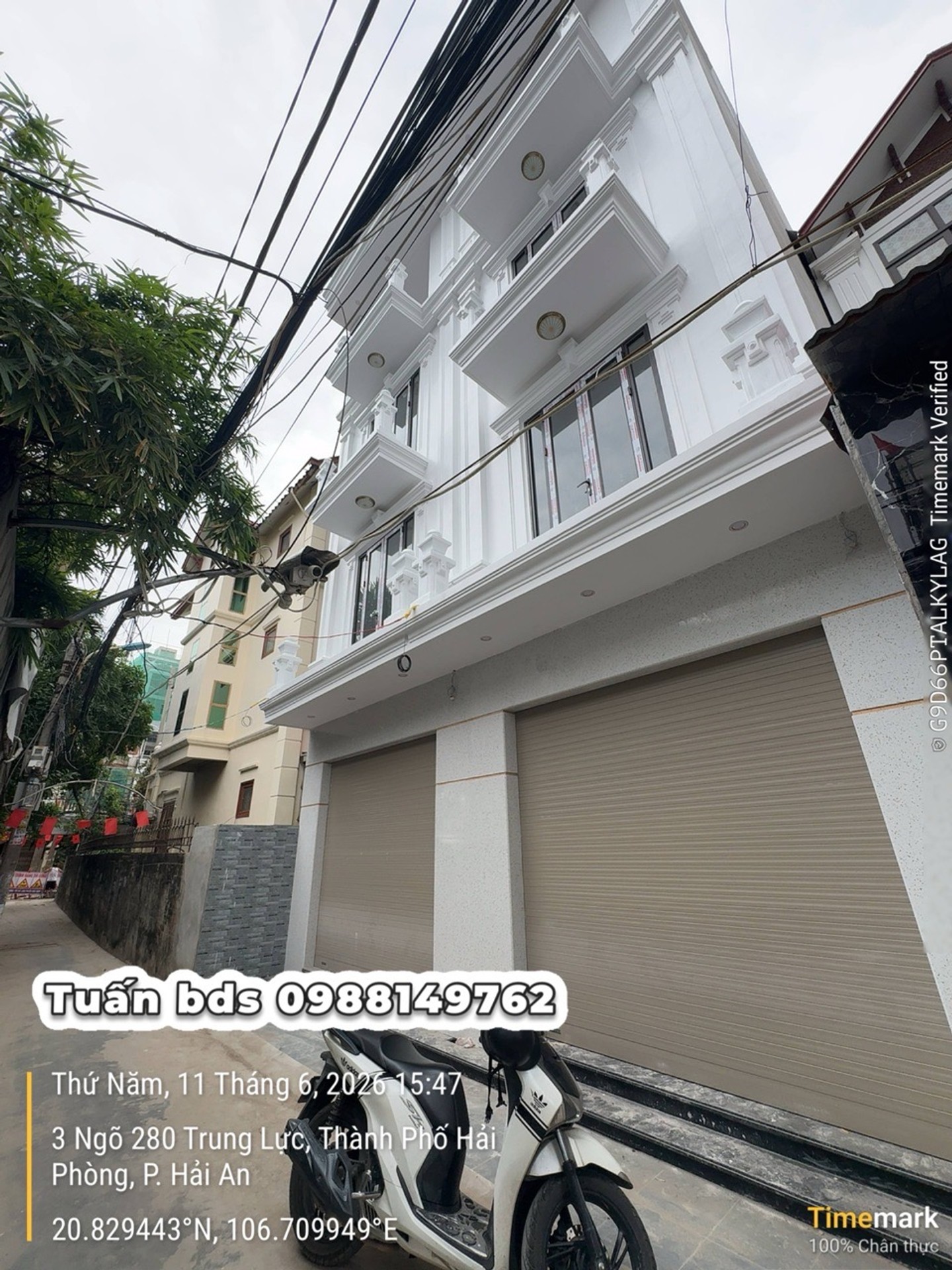 Nhà 4 tầng hiện đại tại khu dân cư Trung Lực - không gian sống lý tưởng