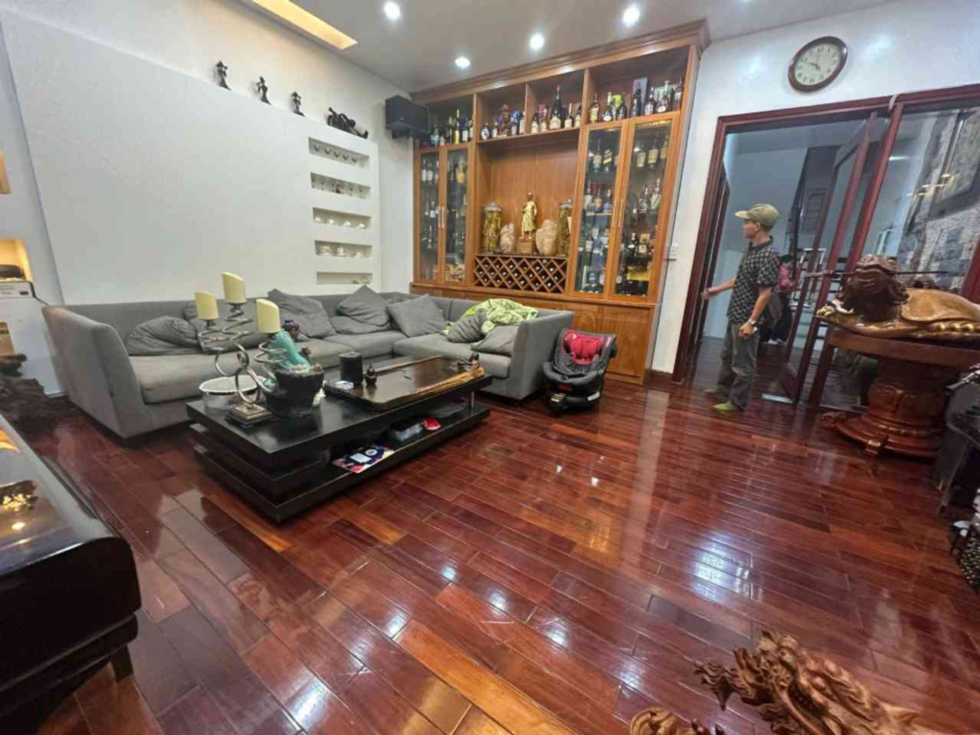 Nhà Ô Tô Vào Nhà, Thiết Kế Sang Tại Thái Hà