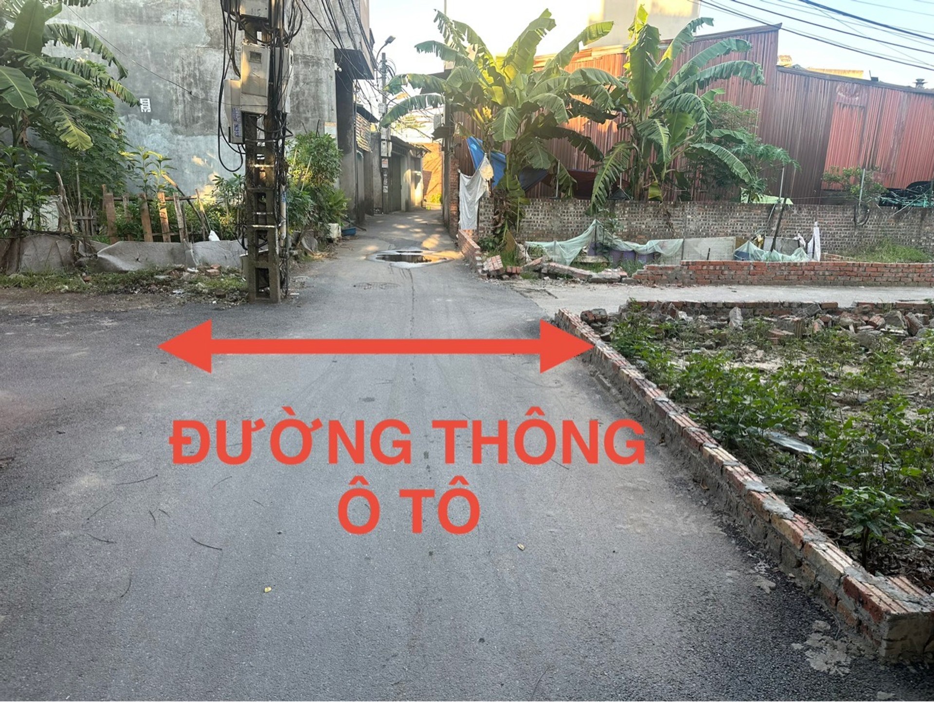Lô góc vàng, đất vuông vắn, ô tô vào tận nơi