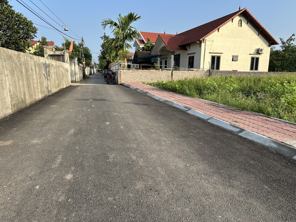 Bán đất 104.8m2 tại Hữu Thắng, Sóc Sơn với mặt tiền 5m và pháp lý đầy đủ