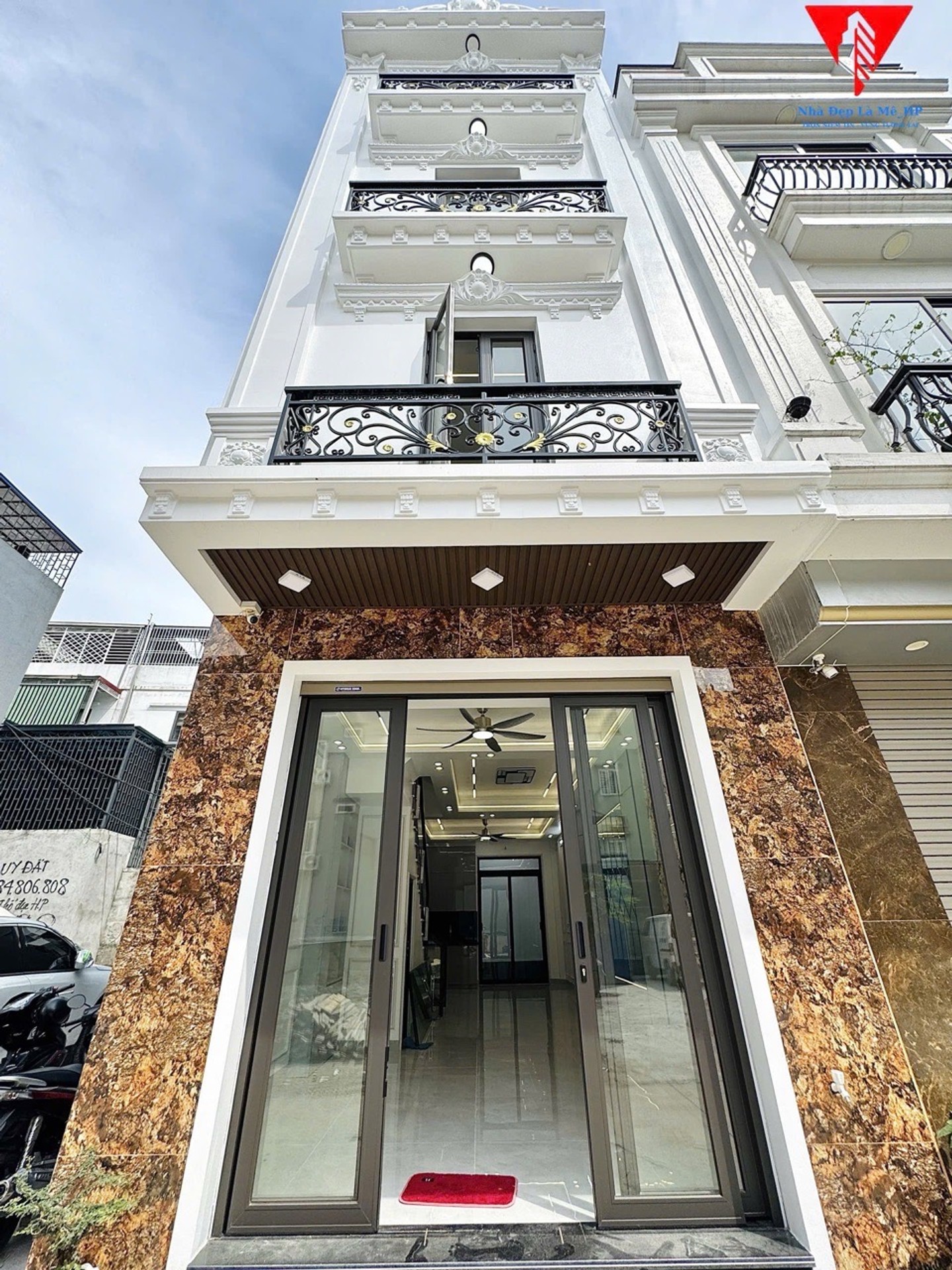 Bán nhà riêng 4 tầng hướng Tây Bắc tại khu phân lô Dương Đình Nghệ, gần Aeon Mall và Vinmec