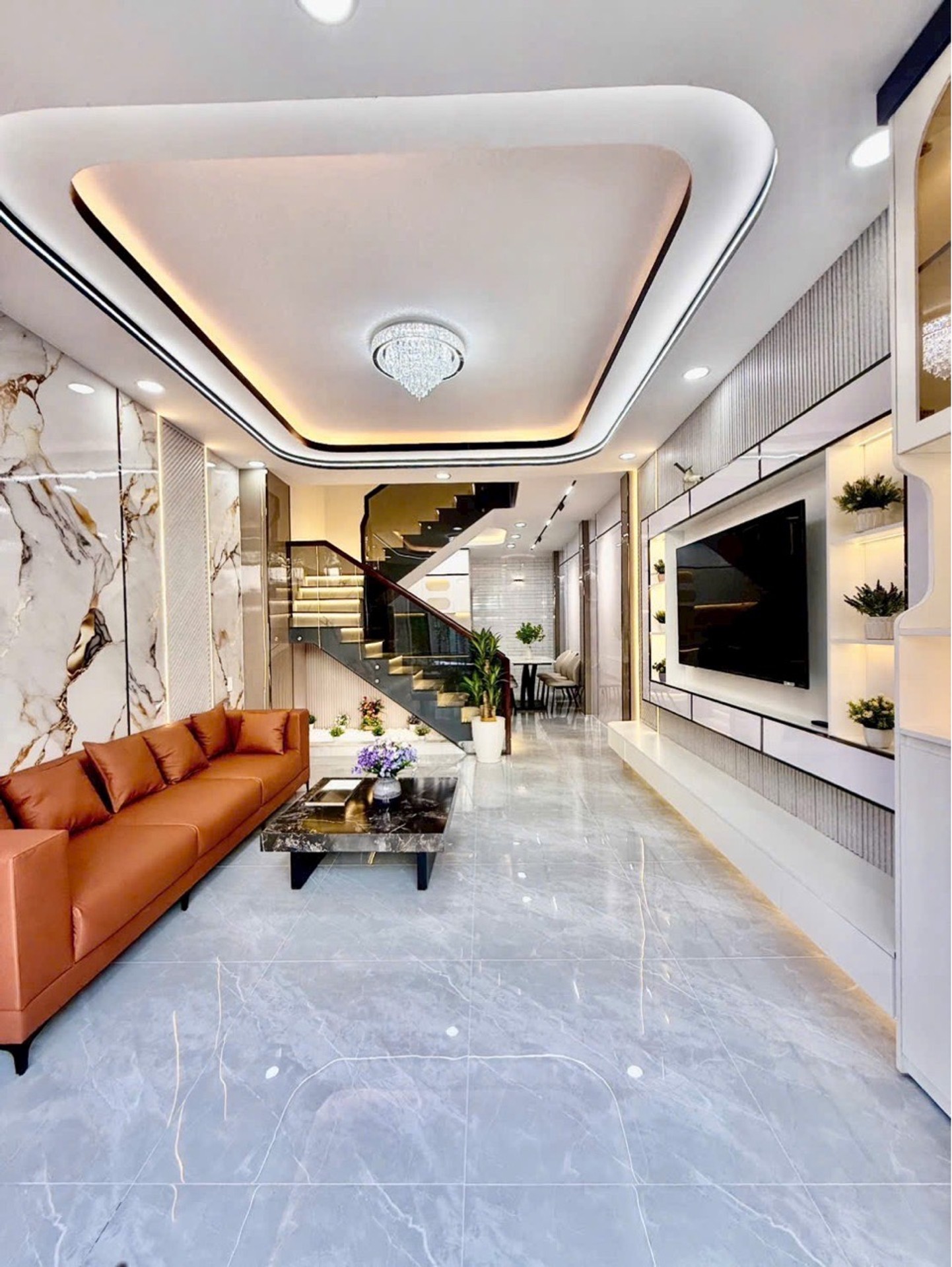Bán nhà riêng 2 tầng hướng Đông tại xã Nhà Bè, diện tích 58m², pháp lý rõ ràng