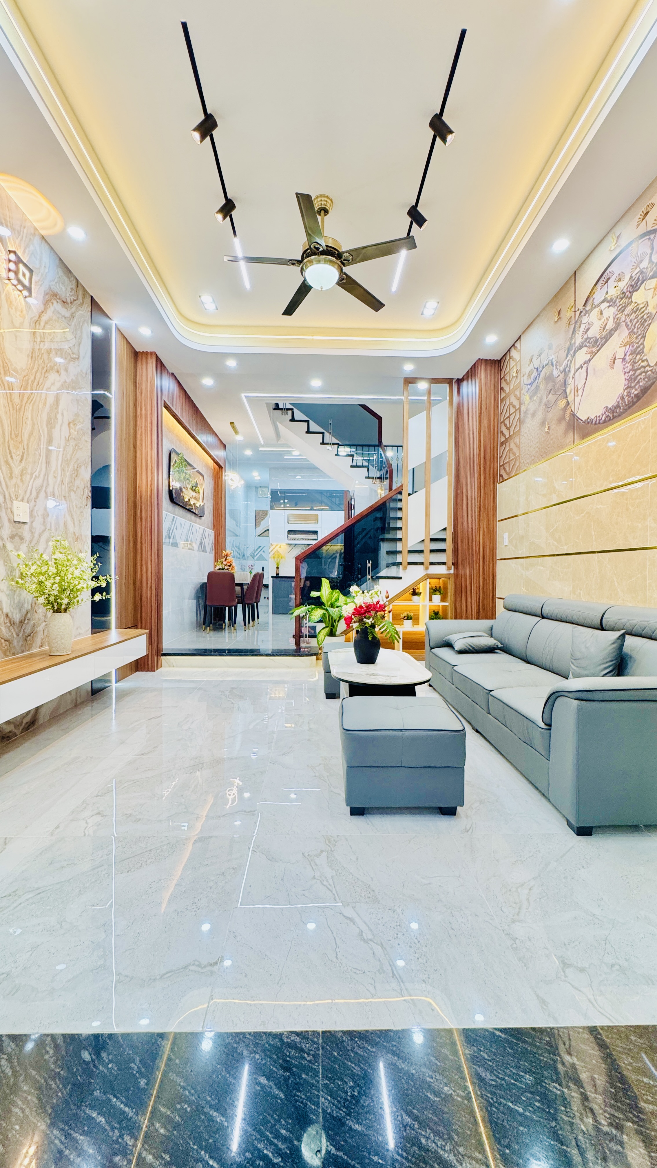 Bán nhà Đô Đốc Long Tân Phú, Hẻm Xe Hơi 5m, 4x14m, 4 phòng ngủ, giá 7.98 tỷ