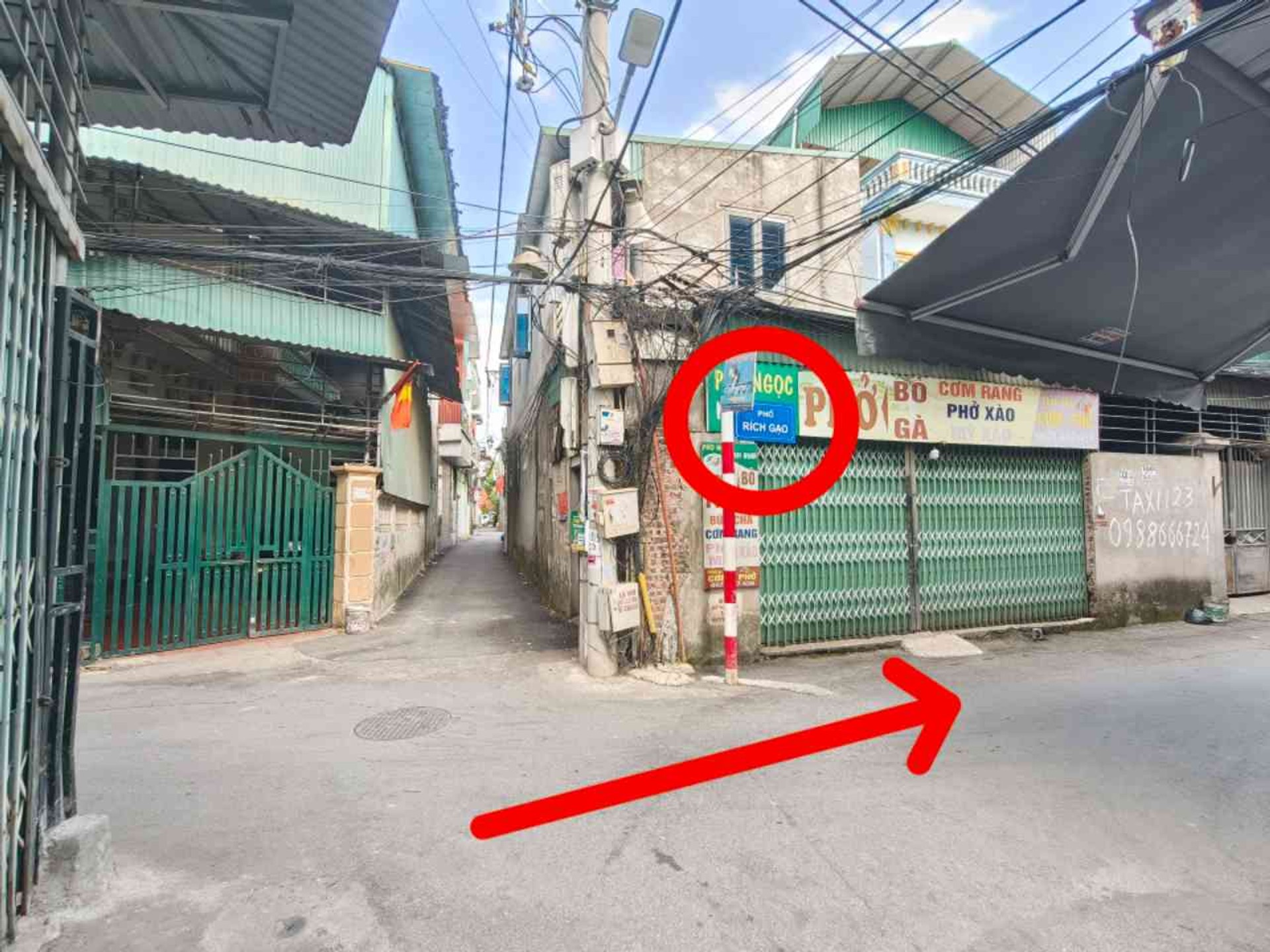 Bán đất mặt ngõ chợ Rích Gạo, Phù Chẩn, Từ Sơn, lô góc, tiện kinh doanh