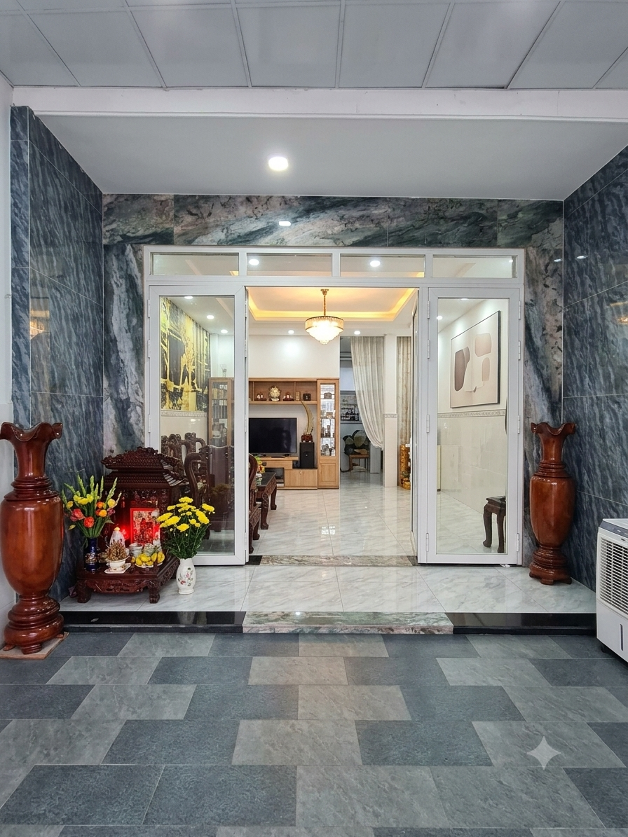 BÁN NHÀ MẶT TIỀN NGUYỄN THỊ HUÊ - Kế BẾN XE AN SƯƠNG - 102M² 4 TẦNG (5x20.5M)