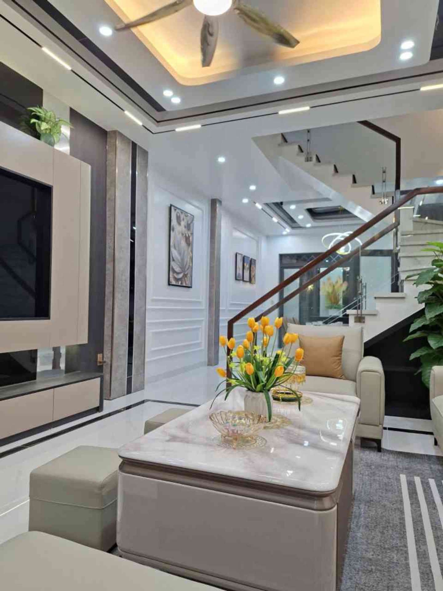Nhà riêng 3 tầng thiết kế hiện đại gần An Dương, Hải Phòng