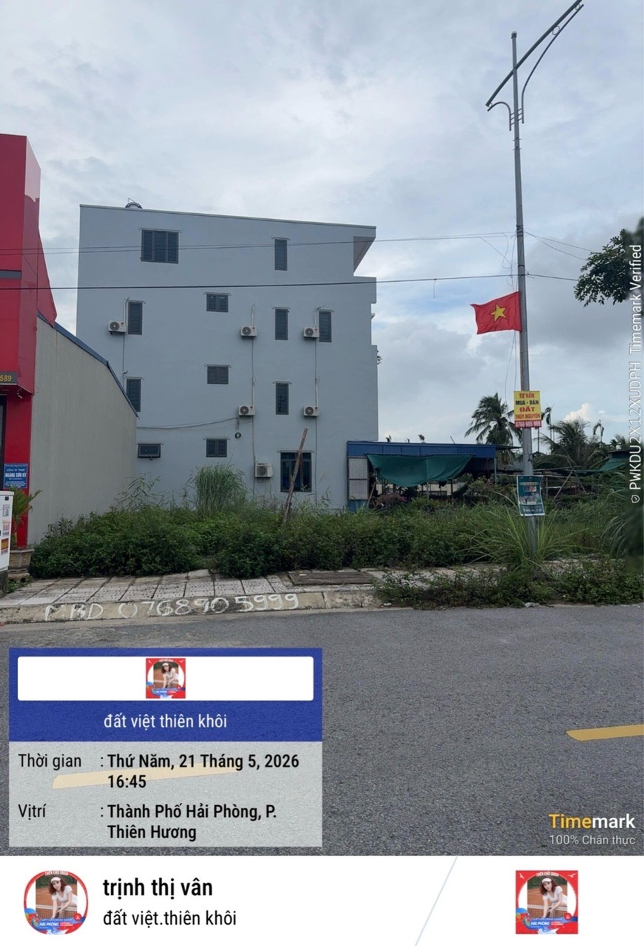 Bán đất tái định cư Hoa Đậu với vị trí tuyến đầu đắc địa, tiềm năng phát triển cao