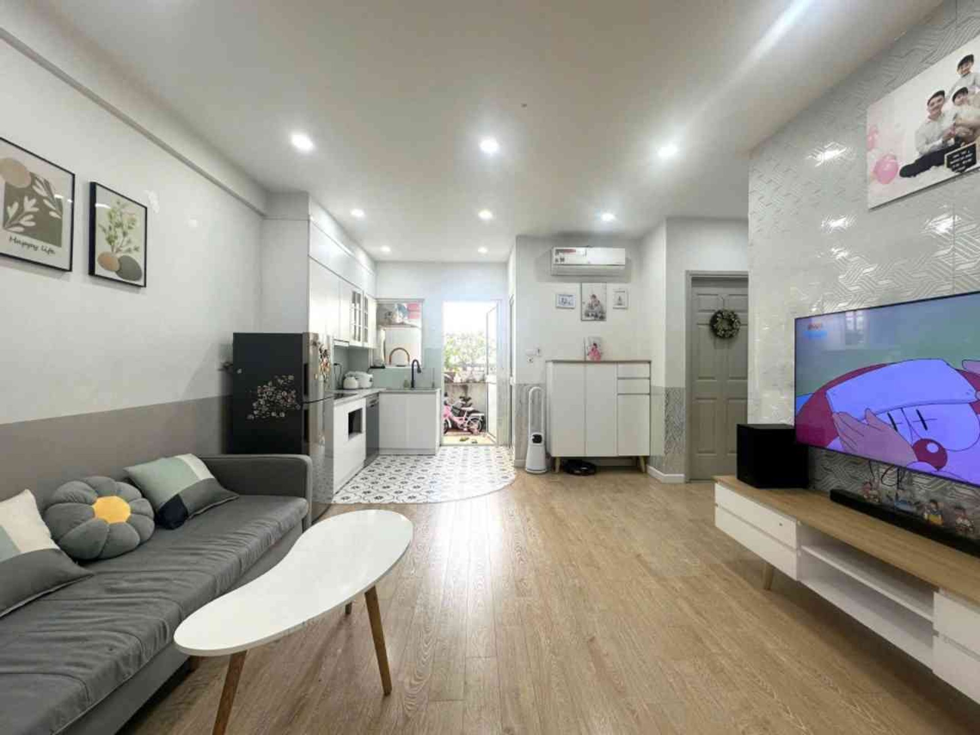 Căn hộ 2 phòng ngủ ban công Đông Nam mát mẻ