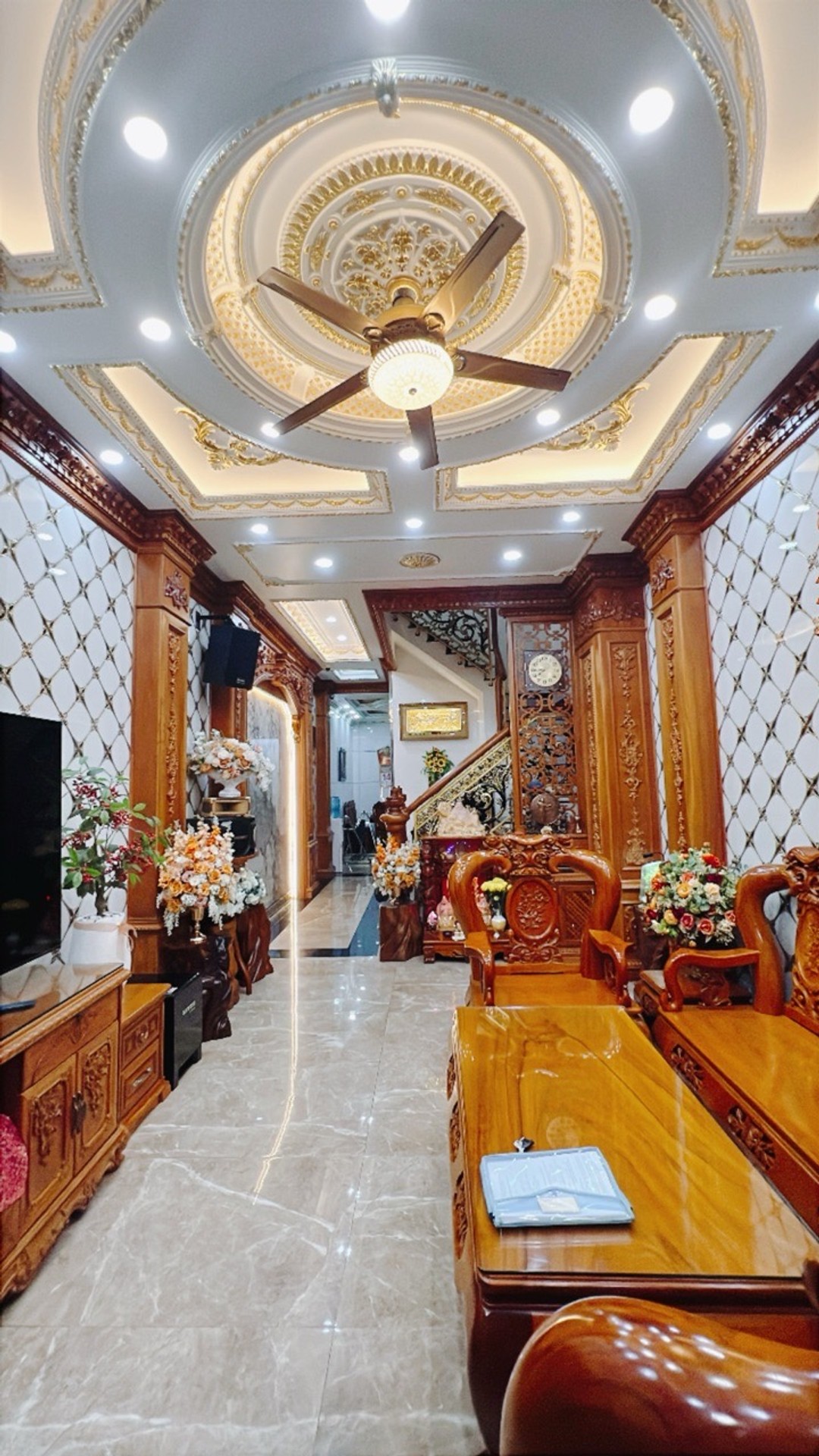 MẶT TIỀN VỪA Ở VỪA KINH DOANH 4 TẦNG 96m2 - THANG MÁY XỊN SÒ NỘI THẤT CAO CẤP -11ty nhỉnh