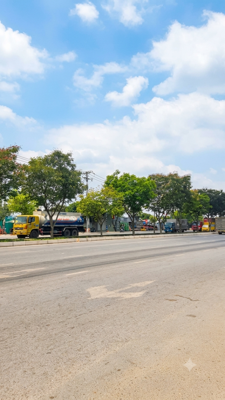 BÁN ĐẤT FULL THỔ CƯ NHÀ XƯỞNG MẶT TIỀN TRẦN VĂN GIÀU 850M2 NGANG 14M CHI 3X TỶ