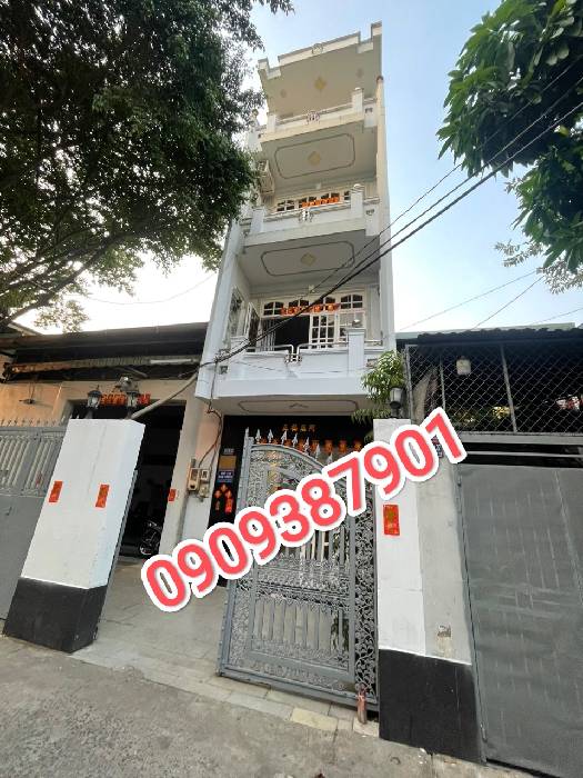 Bán nhà riêng 4 tầng kèm xưởng tại phường Bình Trị Đông, Quận Bình Tân, diện tích 285m2