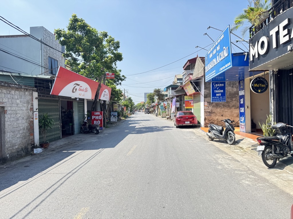 Bán đất mặt tiền nở hậu, đường ô tô, gần trục đường ĐH.53, Khoái Châu, Hưng Yên