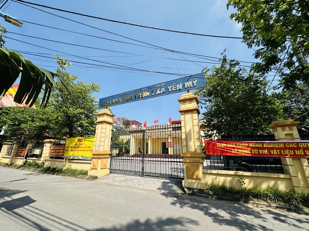Cơ hội vàng sở hữu đất mặt tiền siêu rộng trung tâm Thôn 1 Yên Mỹ