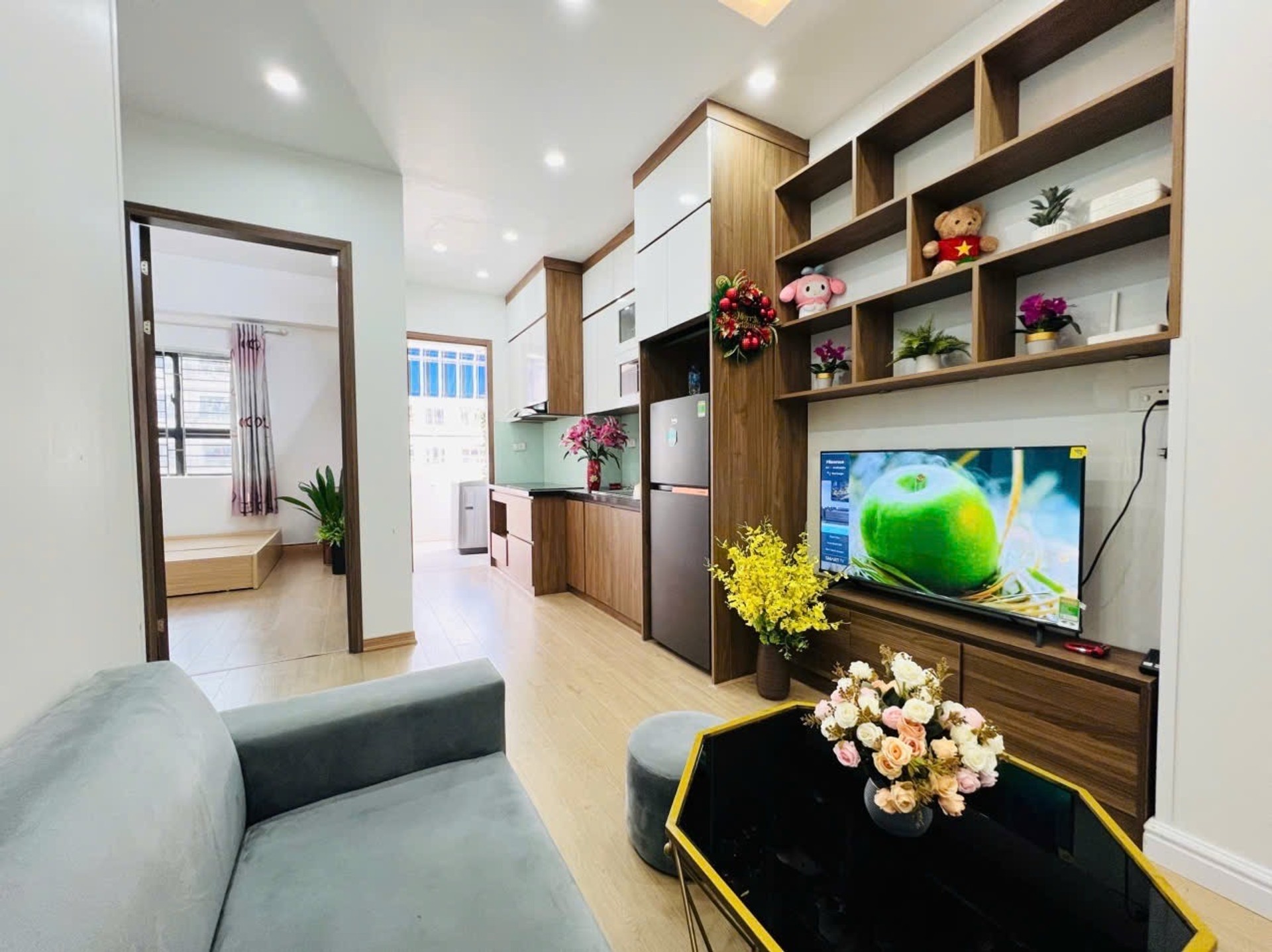 💥💥SIÊU PHẨM NHỎ TIỀN - BAY NHANH - CHUNG CƯ 2 NGỦ - FULL NỘI THẤT - SỔ ĐỎ LÂU DÀI 💥💥