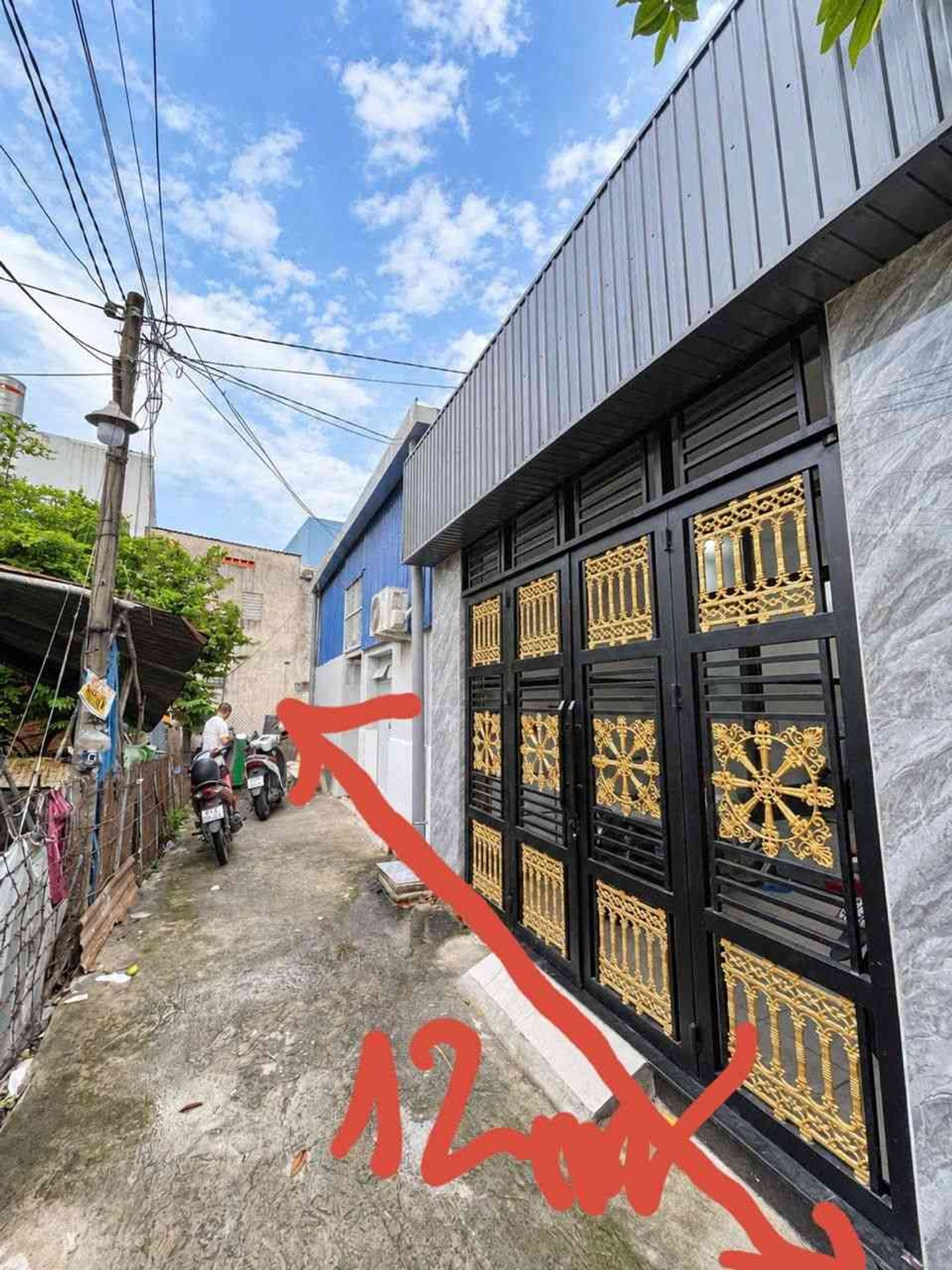 BÁN NHÀ TẶNG DÃY TRỌ 186M² XUÂN THỚI 17 .BÀ ĐIỂM HÓC MÔN. – GIÁ 7 TỶ