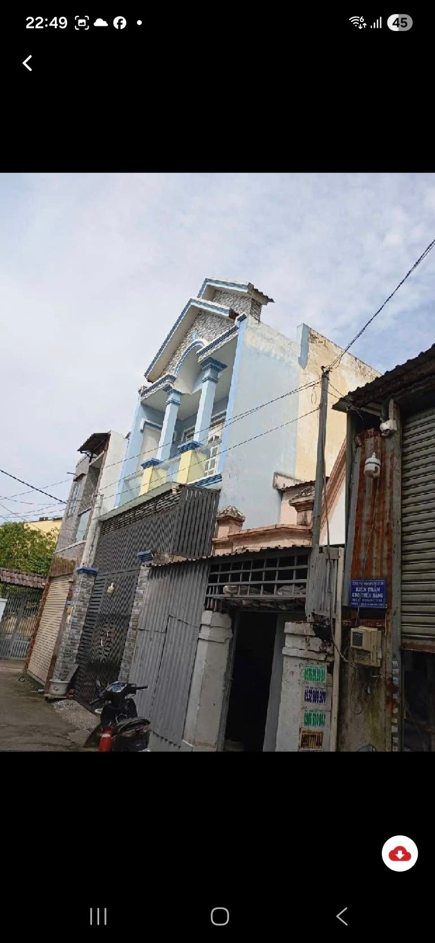Bán nhà riêng 180m2 mặt tiền 6m phường Võ Văn Vân giá 3.5 tỷ