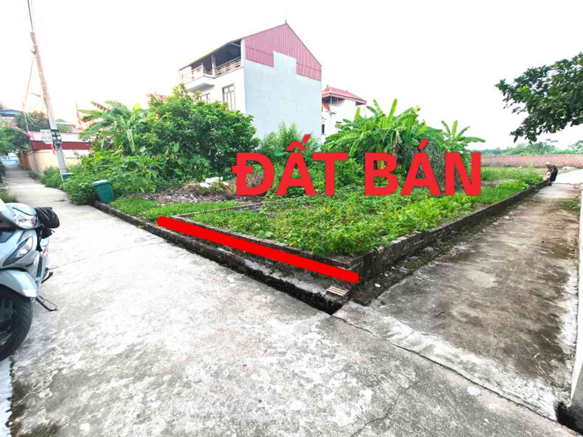 Bán đất lô góc 2 mặt thoáng ô tô đỗ cửa tại Mão Điền