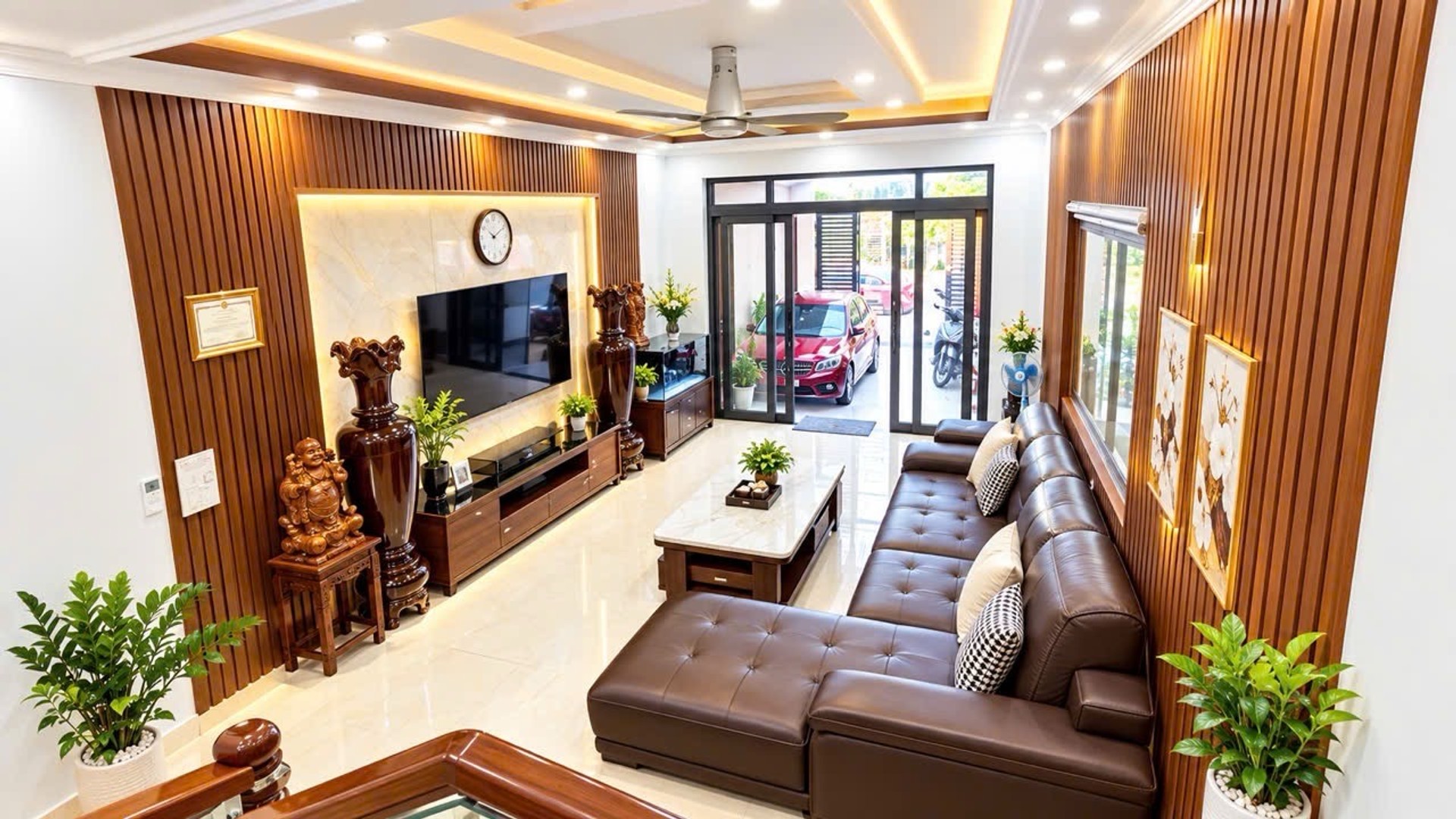 Nhà 4 Tầng Có Gara Ô Tô - Không Gian Rộng Rãi Tại Phương Khê