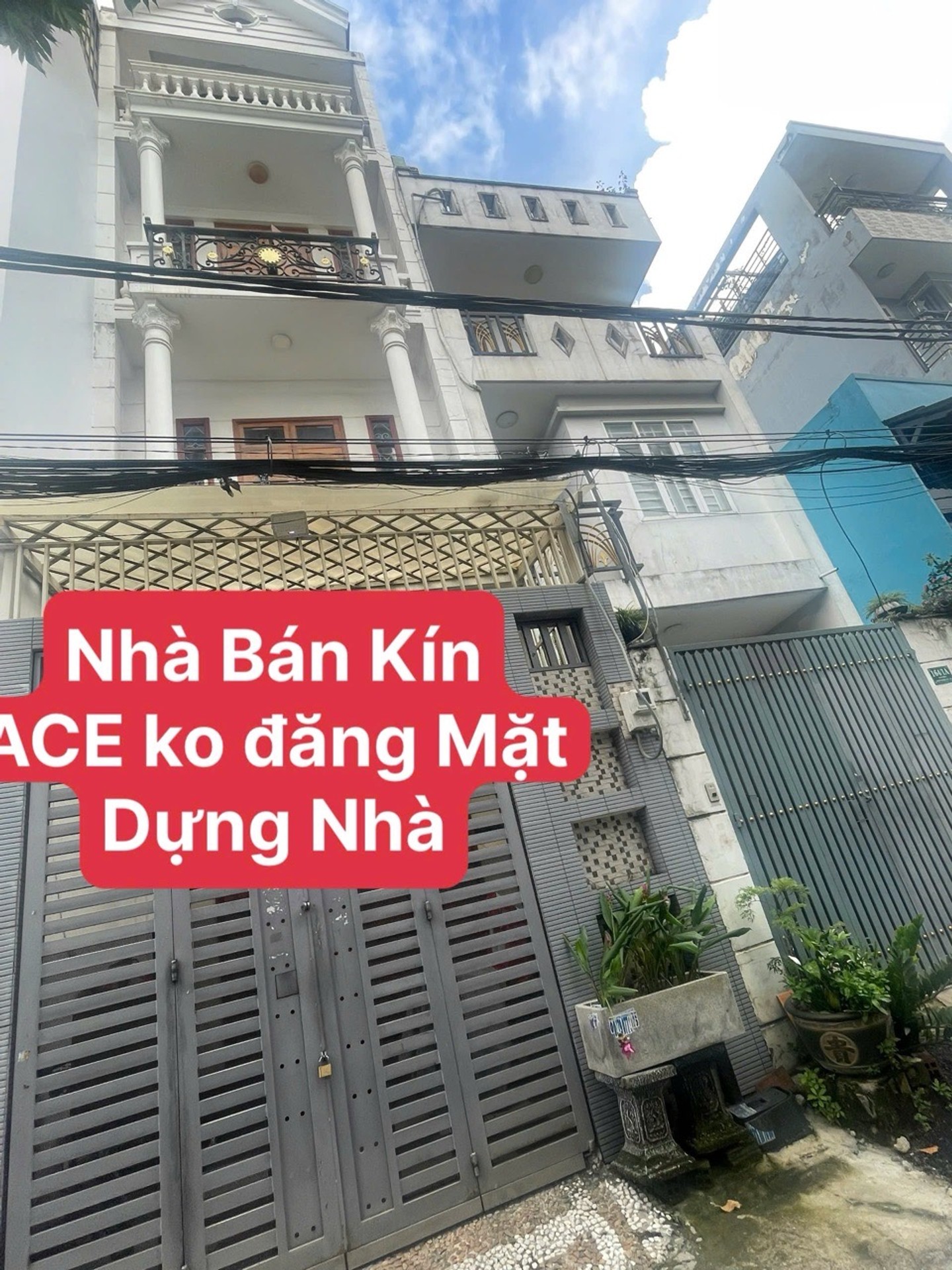 Nhà riêng 4 phòng ngủ, 4 tầng, hướng Đông Bắc tại khu vực gần Gò Vấp
