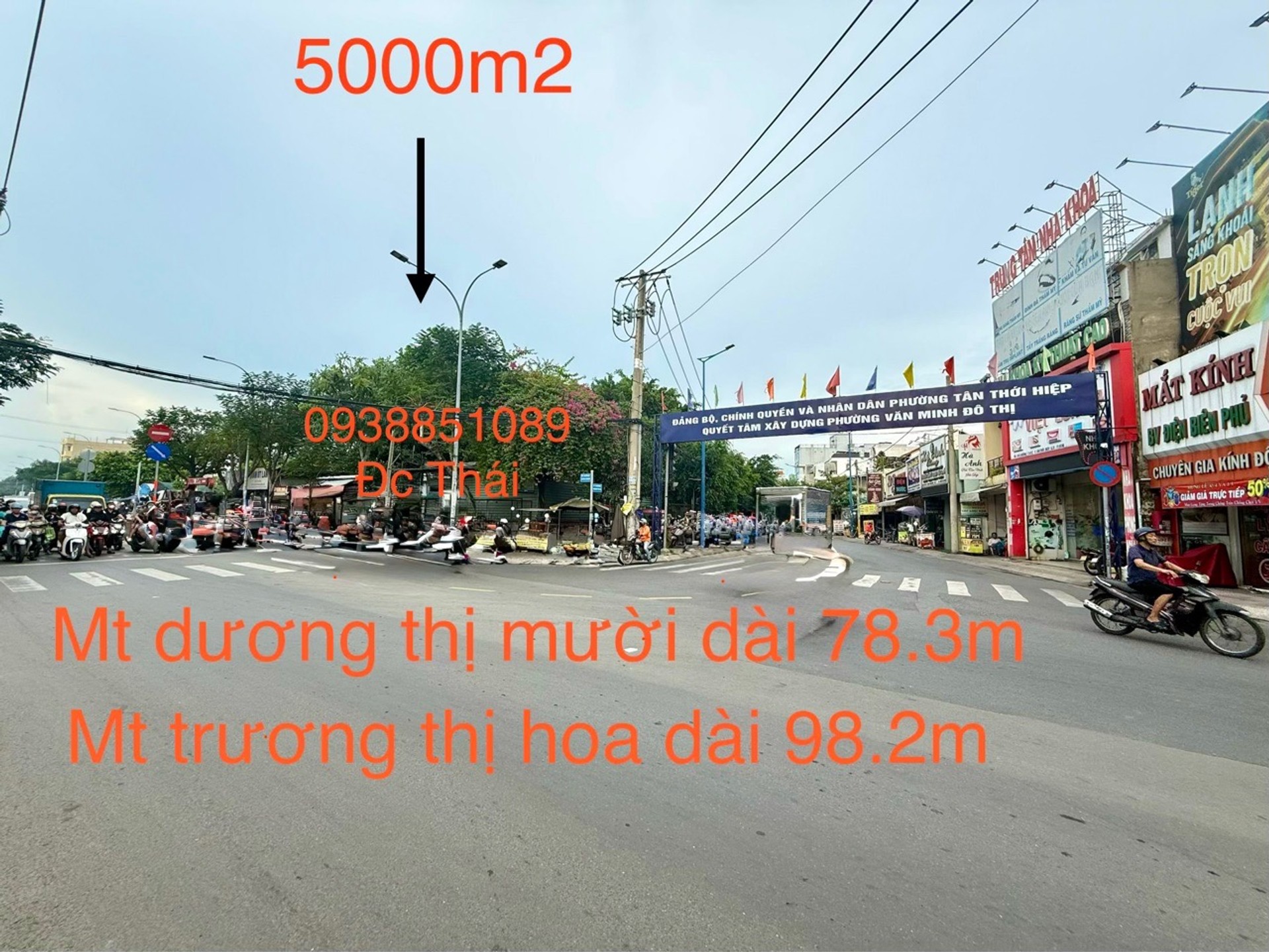 Quỹ Đất Lô Góc Hai Mặt Tiền Hiếm Có Tại Trung Tâm Quận 12