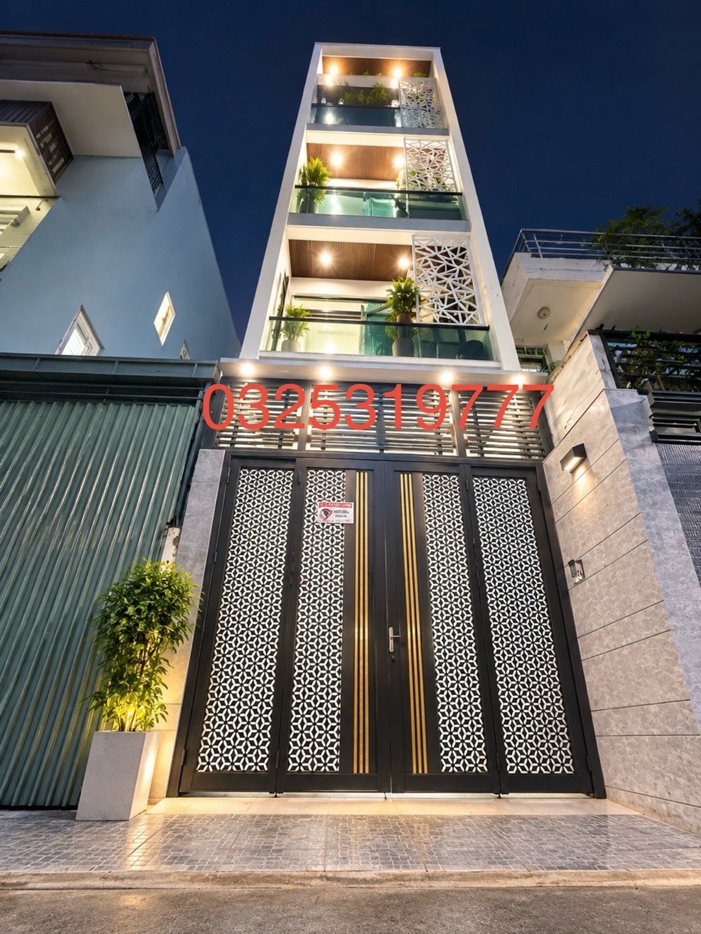 Nhà 6 tầng full nội thất, sát mặt tiền Nguyễn Văn Lượng, gần đại học
