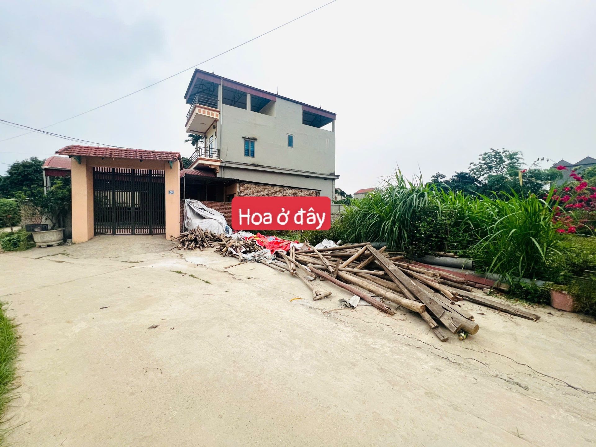 Bán đất thổ cư tại Thôn Đồng Lạc, Sóc Sơn, mặt tiền ô tô vào tận nơi