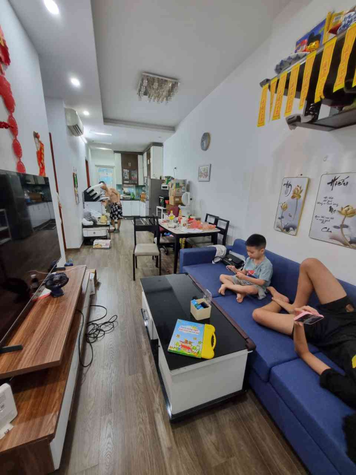 Căn hộ 2 phòng ngủ tại Khu đô thị Kim Văn Kim Lũ, tầng cao với tầm nhìn thoáng