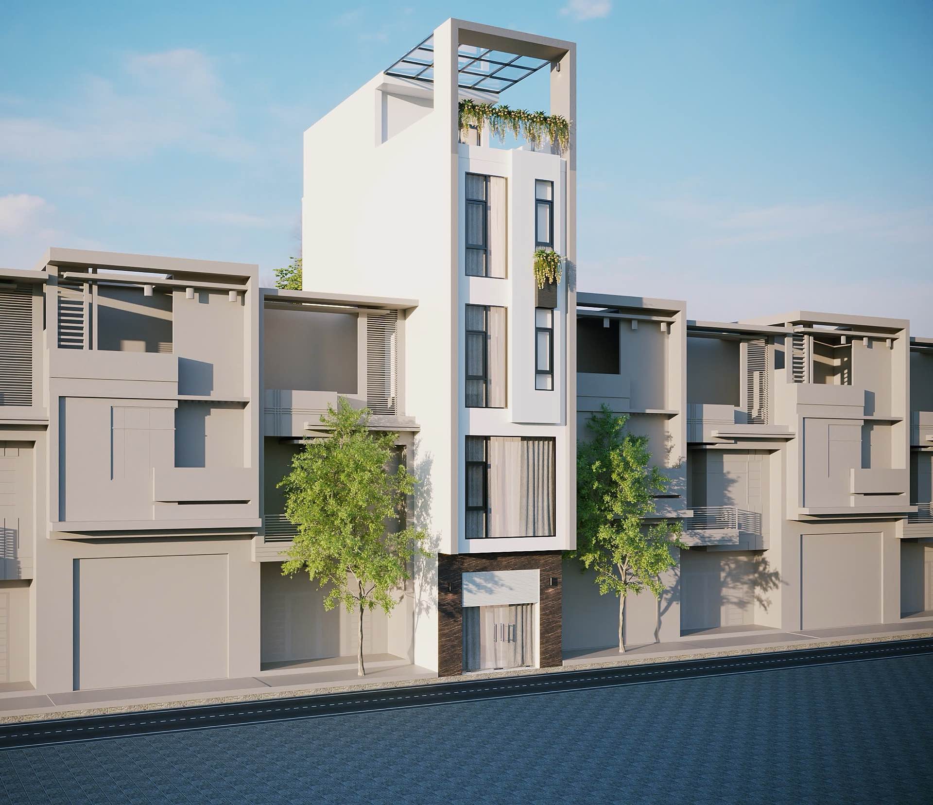 Nhà 5 tầng siêu đẹp, giá hời có sân chơi, view hồ cực chill