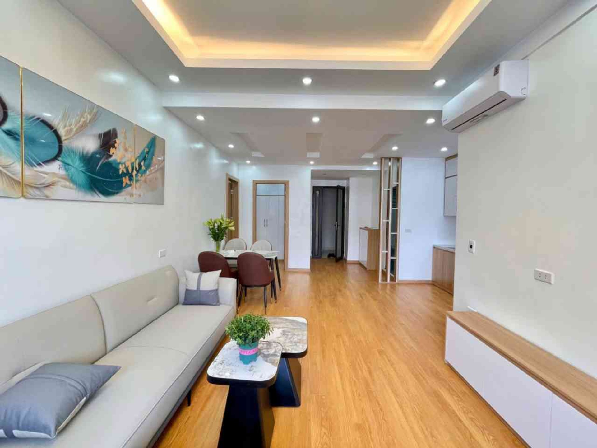 Căn hộ 3 phòng ngủ view đẹp tại KĐT Giao Lưu