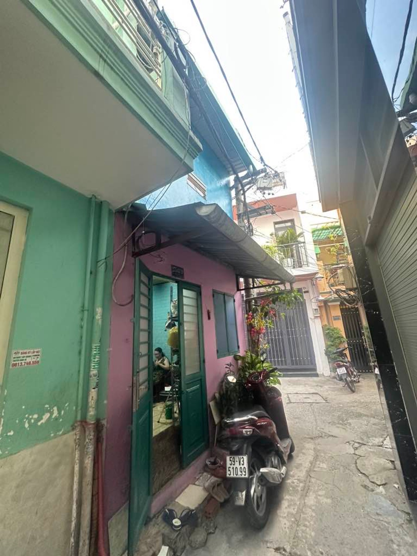 Nhà góc Quang Trung giá mềm, sổ riêng, 2 tầng tiện nghi