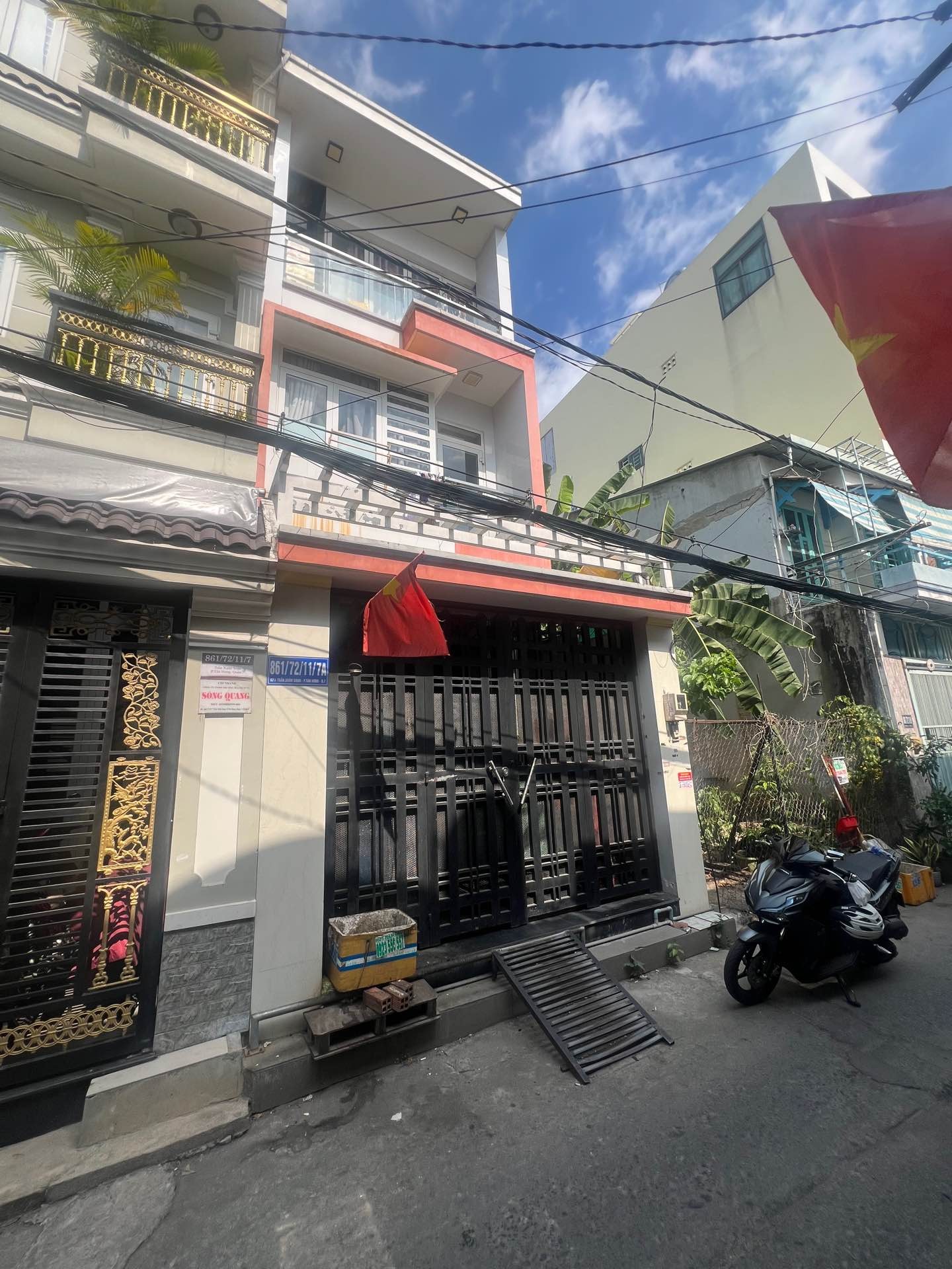 BÁN NHÀ HOÀNG TRỌNG MẬU - OTO ĐỖ CỬA - HÀNG XÓM HIMLAM - NGAY CẦU NGUYỄN KHOÁI - 4 TẦNG - NHỈNH 10