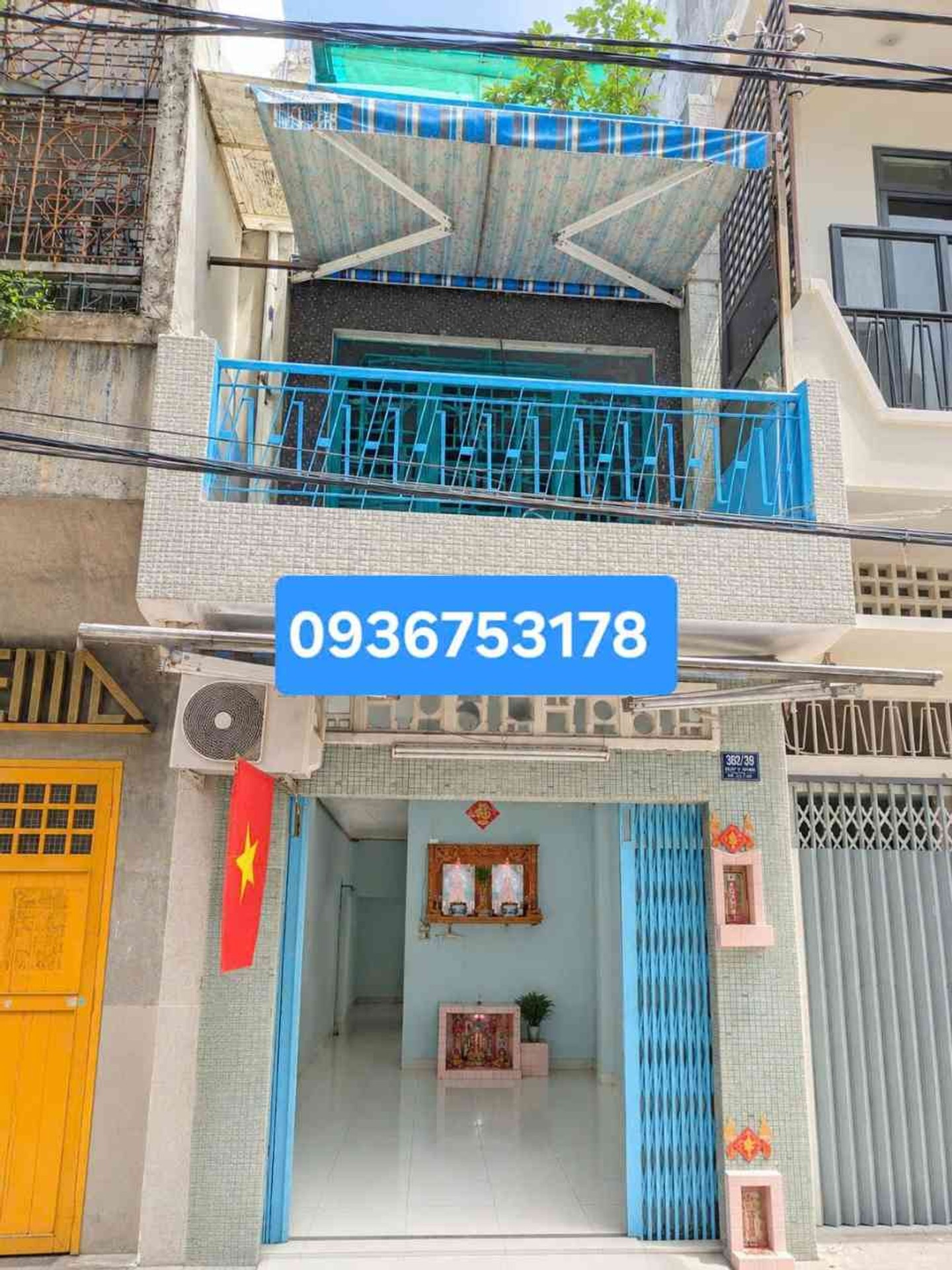 Nhà phố Quận 3, 54m2, 3 tầng,6PN,PK,BẾP,ST, giá 18T
