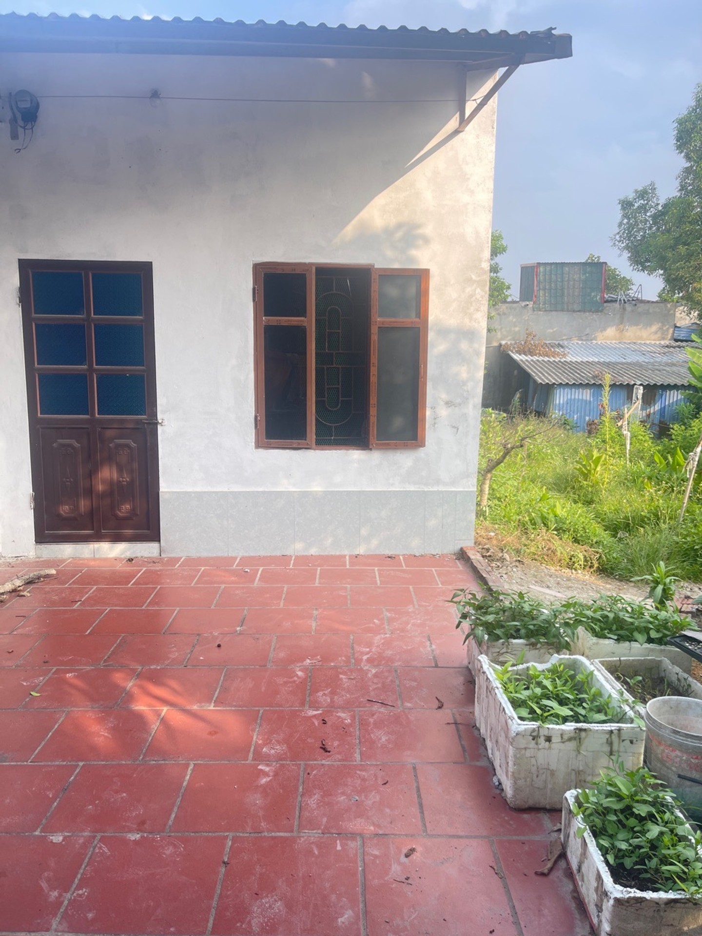 Bán đất tặng nhà cấp 4 tại khu tập thể 418 - Sóc Sơn