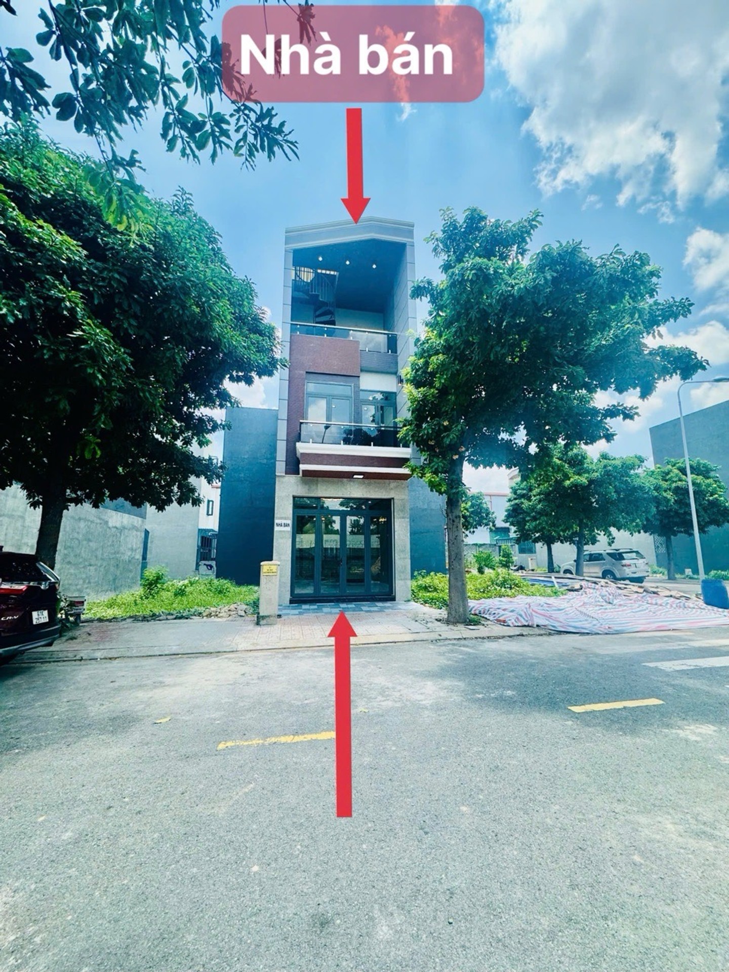 Bán nhà riêng 3 tầng 68m² khu Lê Phong phường An Phú hướng Đông Nam