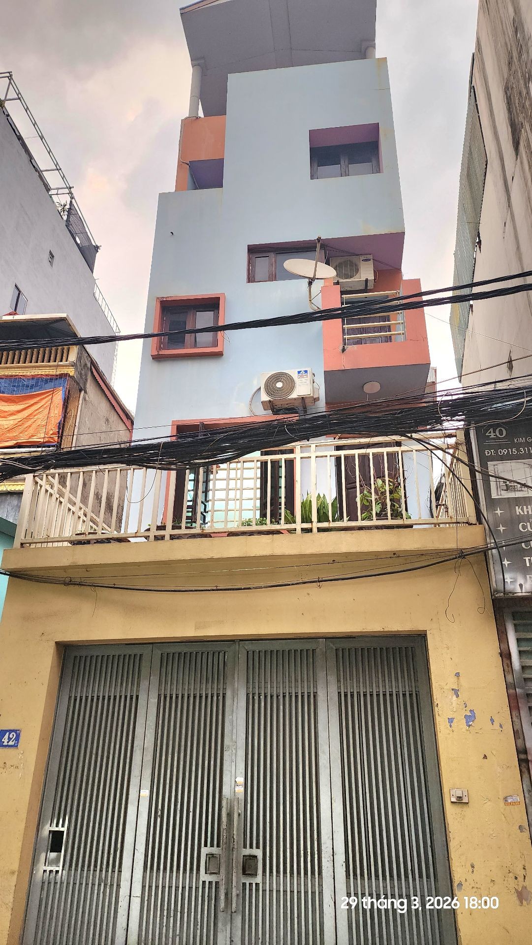 Nhà riêng 5 tầng mặt ngõ rộng thuận tiện kinh doanh tại quận Hoàng Mai