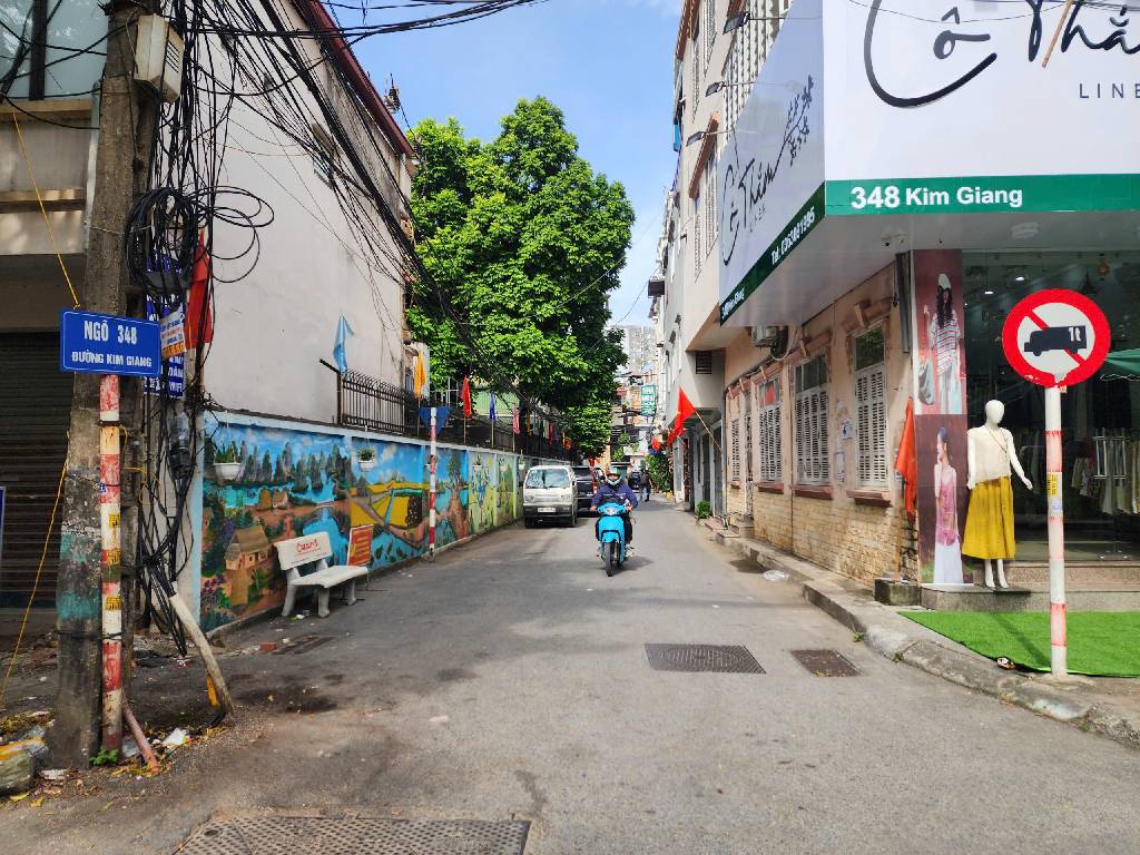 Bán nhà 4 tầng khu phân lô Kim Giang, phù hợp văn phòng kinh doanh