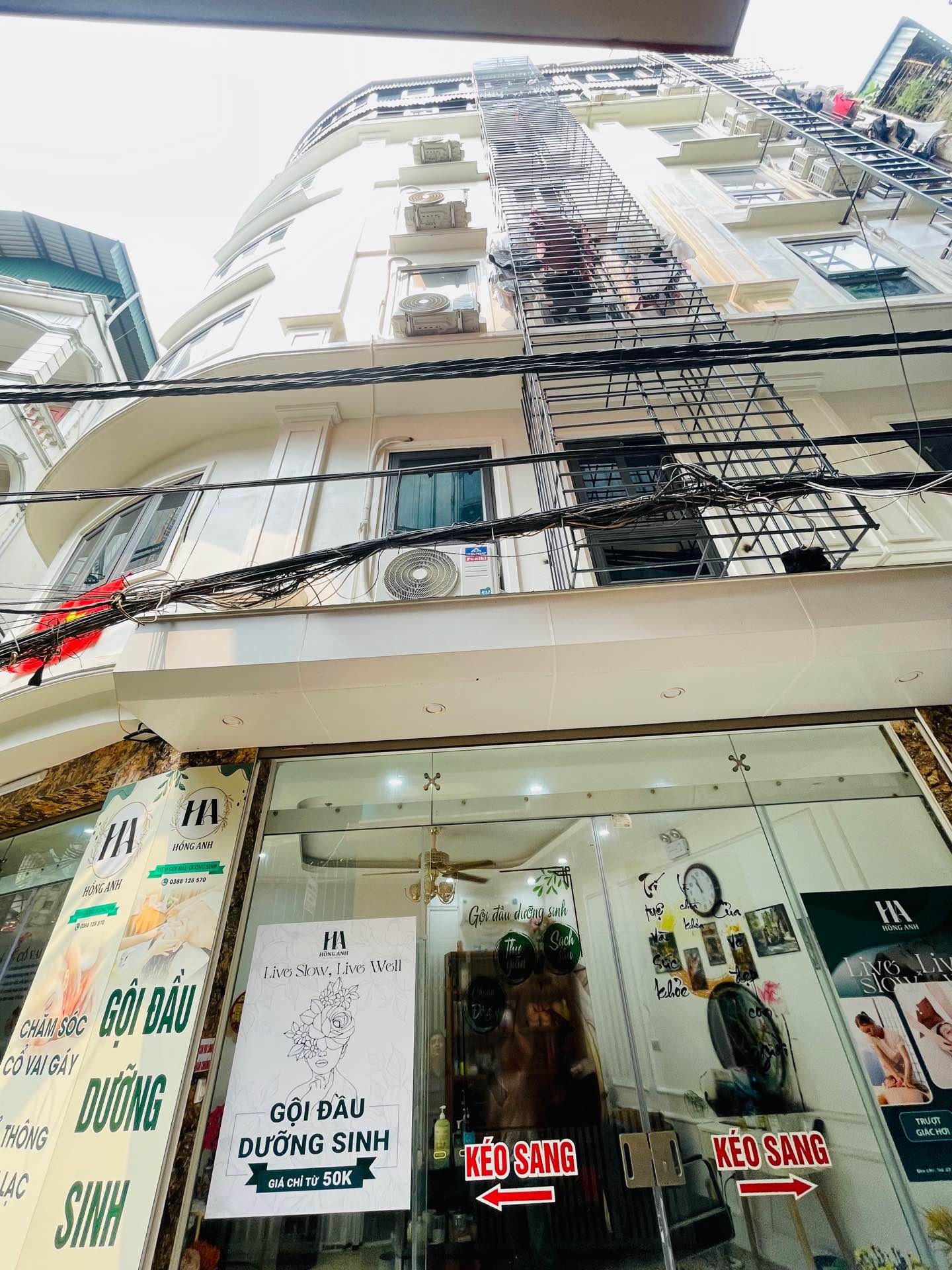 Nhà mới 7 tầng thang máy tại Kim Giang, ngõ kinh doanh ô tô vào nhà