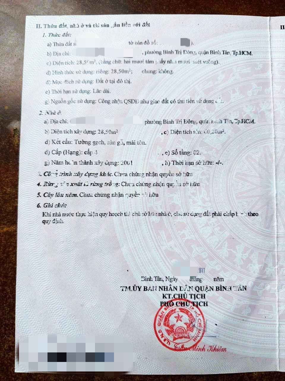 Bán Nhà Bình Tân 30m2, P.Bình Trị Đông, Hẻm 3m thông, cách Aeon 5 phút